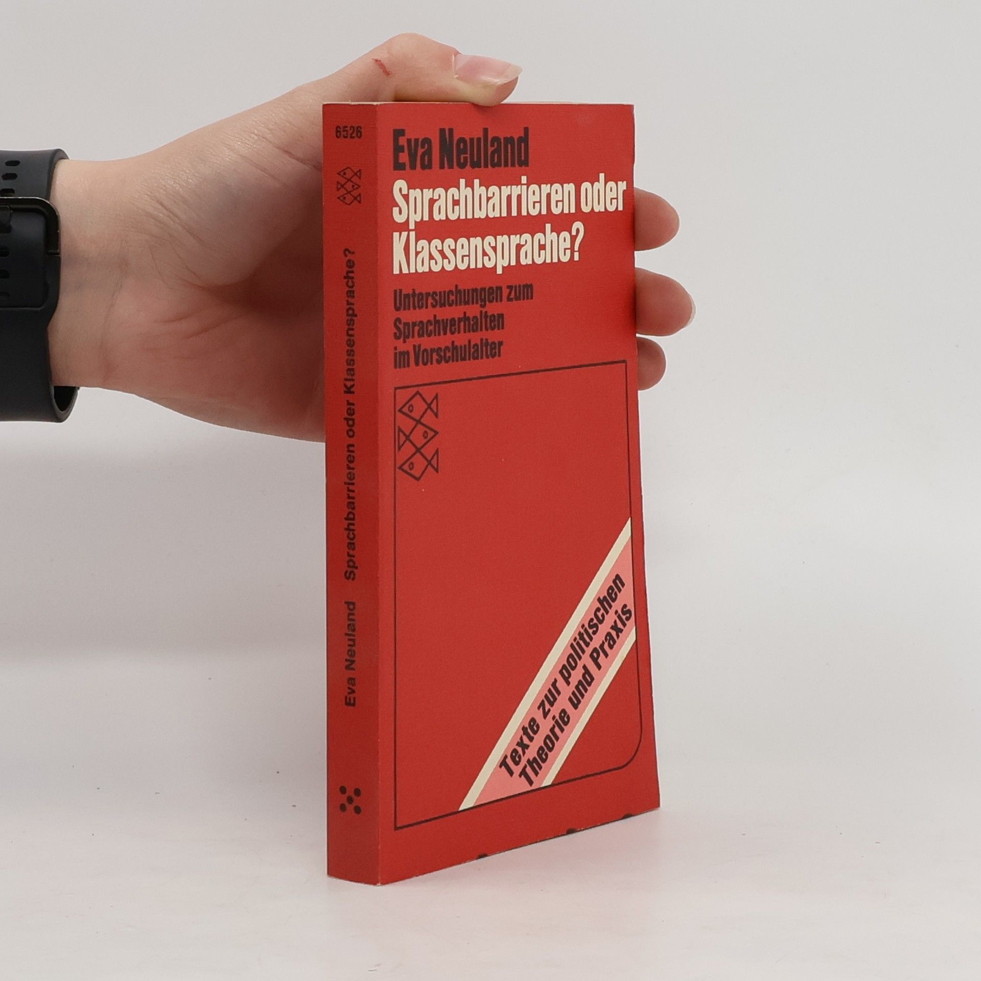 Eva Neuland Sprachbarrieren oder Klassensprache?