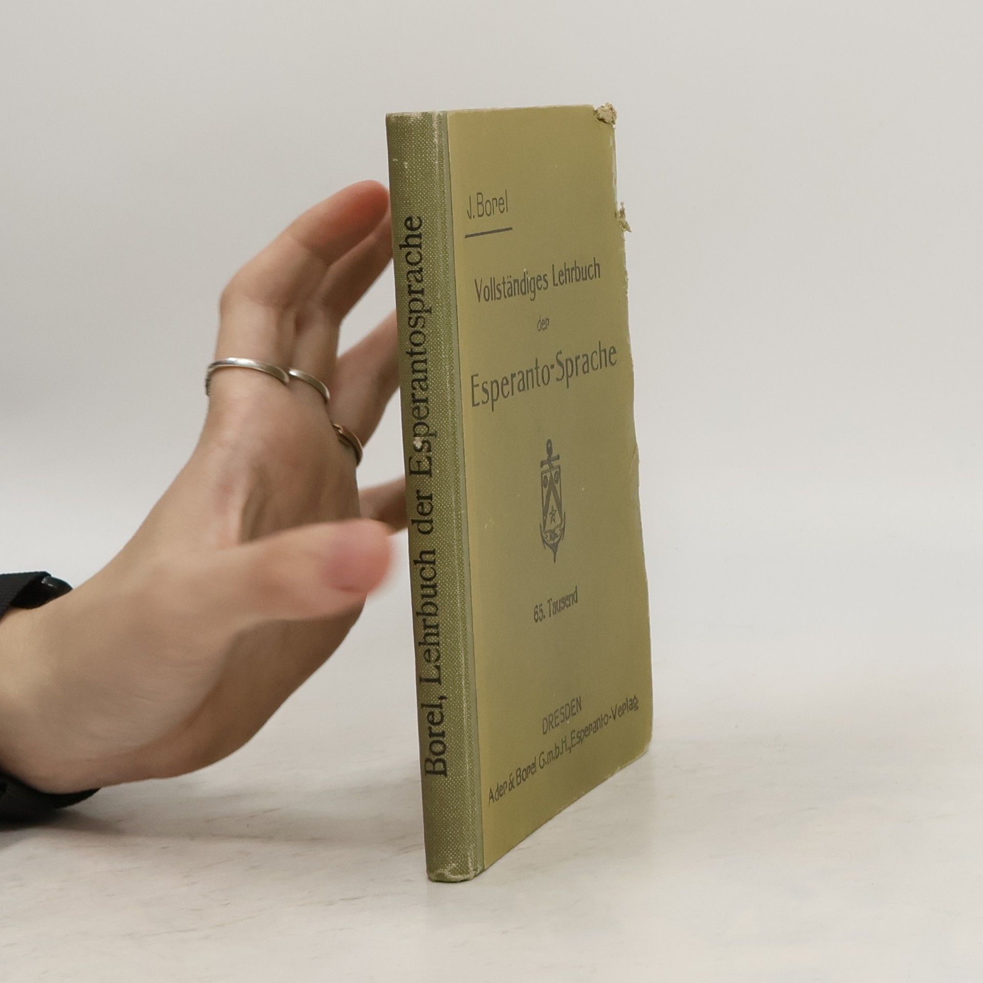 Jean Borel Vollständiges Lehrbuch der Esperanto-Sprache