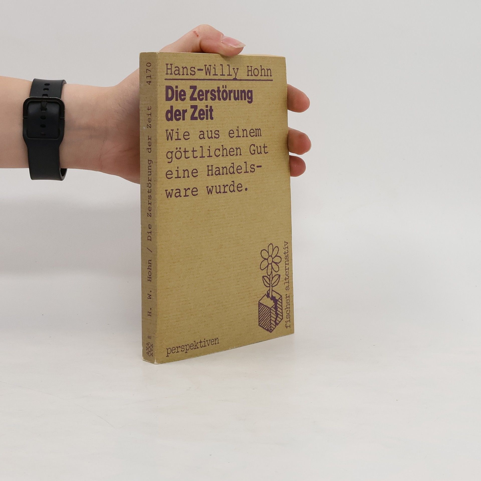 Hans Willy Hohn Die Zerstörung der Zeit