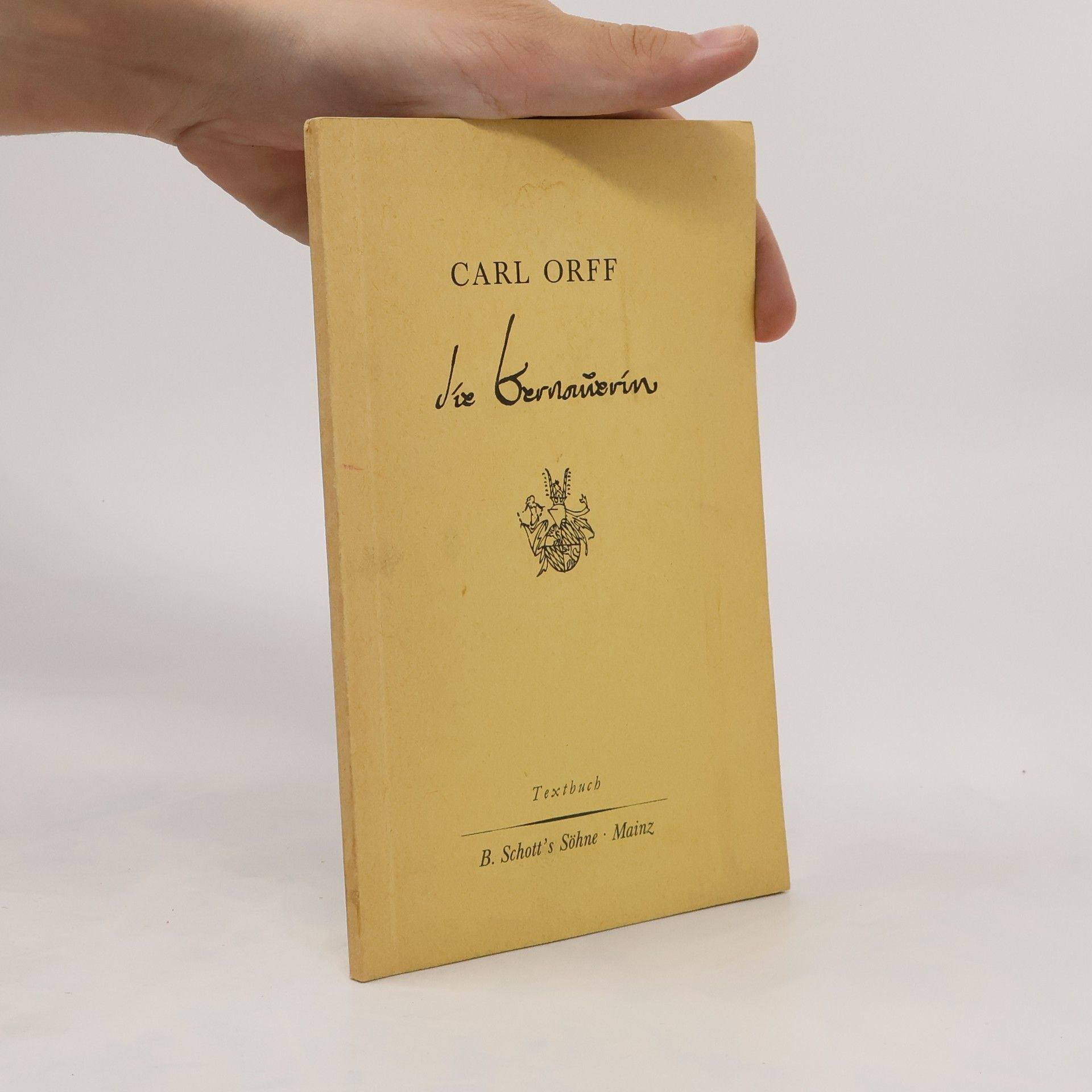 Carl Orff Die Bernauerin