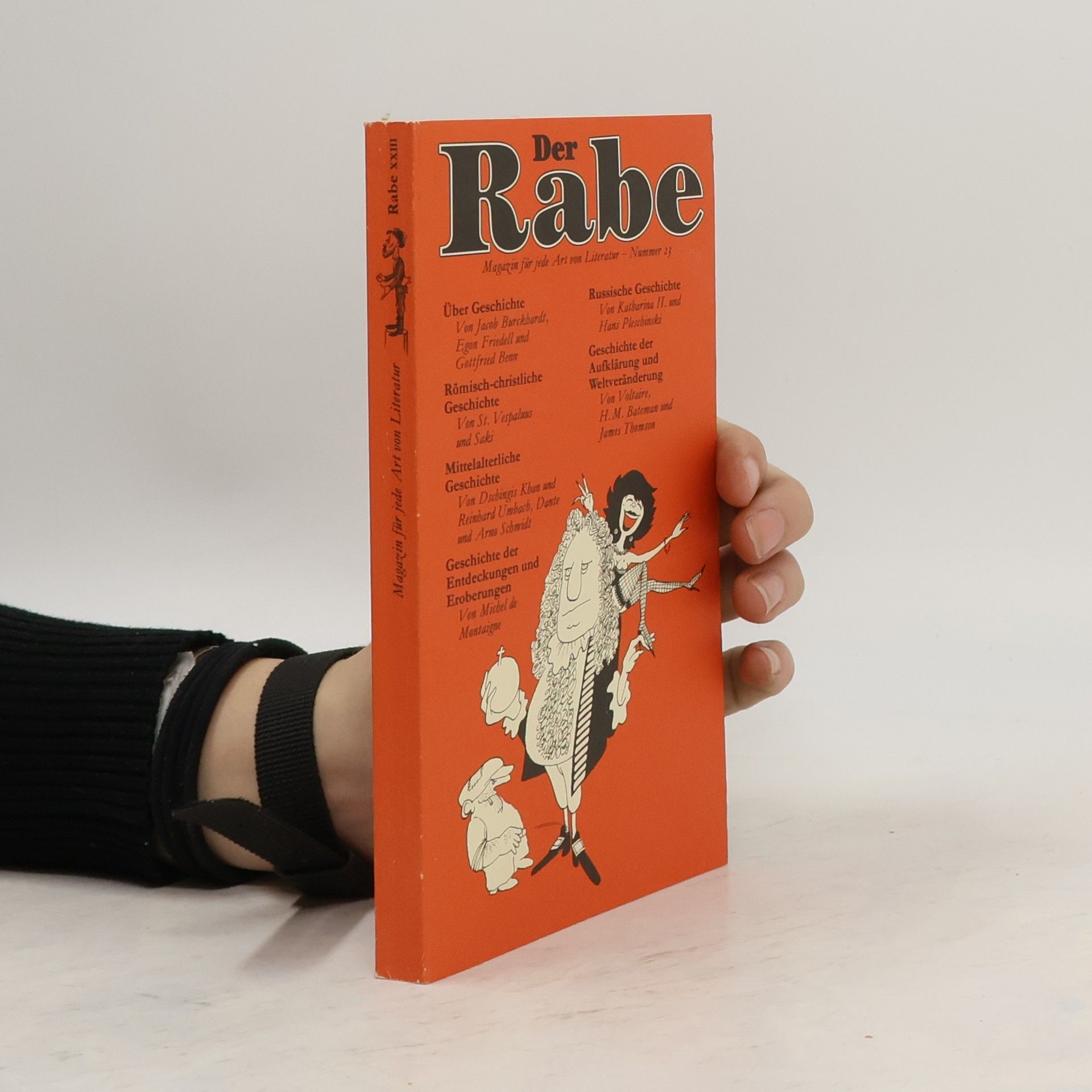 Gerd Haffmans Der Rabe XXIII. Der historische Rabe.