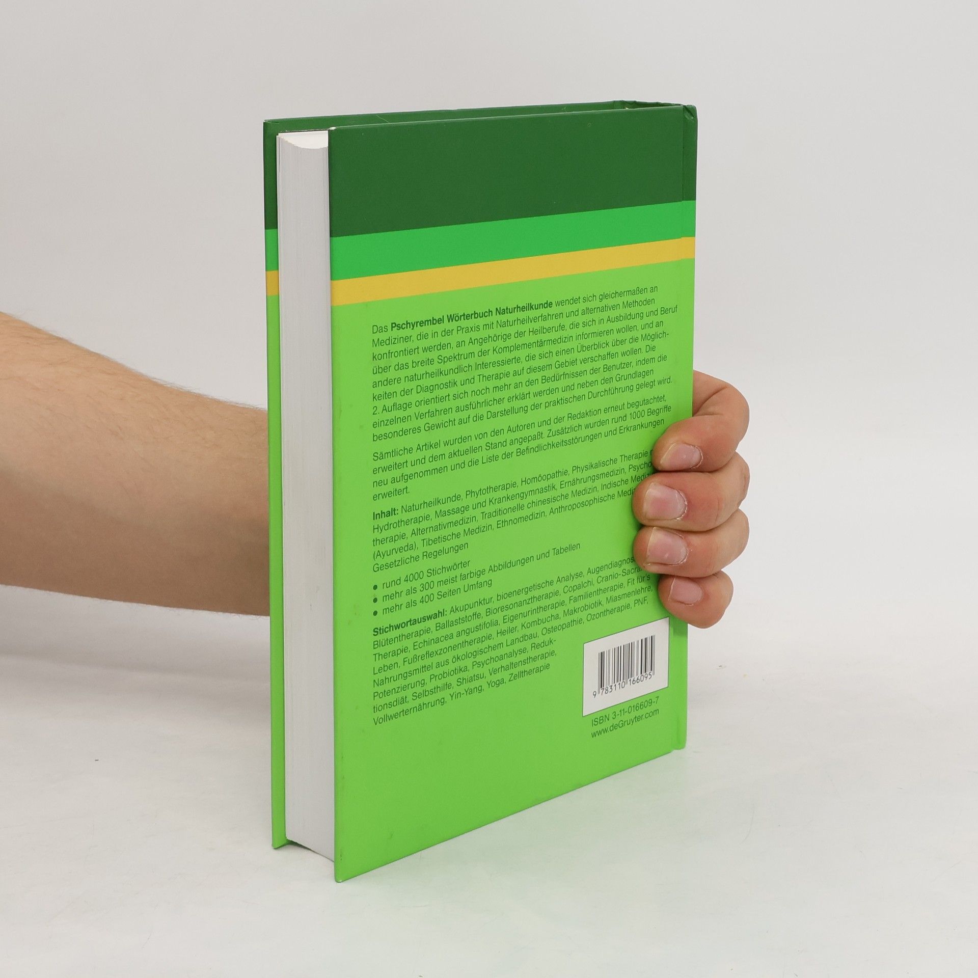 Willibald Pschyrembel Pschyrembel Wörterbuch Naturheilkunde und alternative Heilverfahren mit Homöopathie, Psychotherapie und Ernährungsmedizin