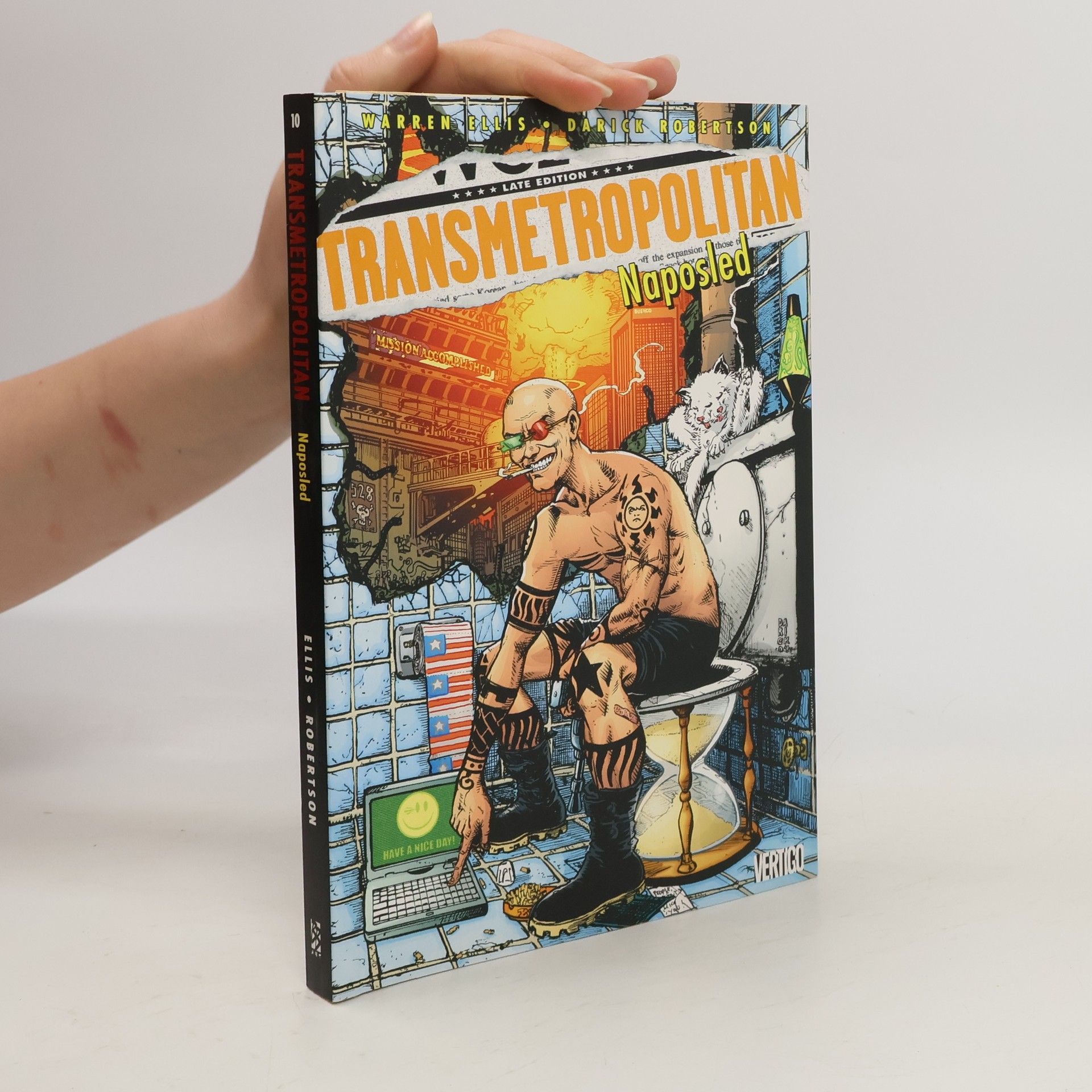 Warren Ellis Transmetropolitan #10 - Naposled