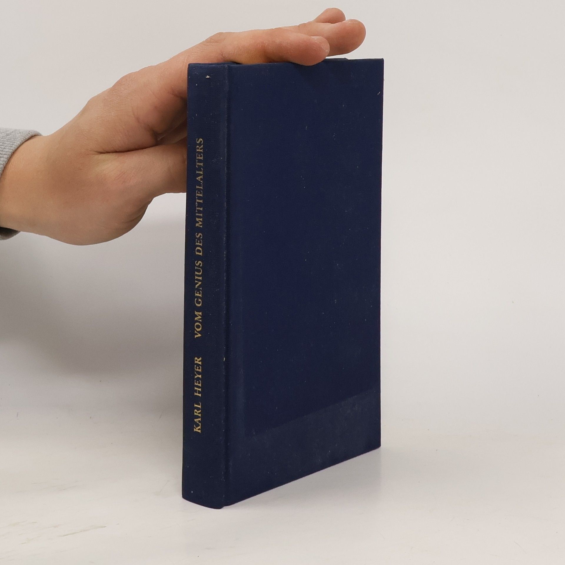 Karl Heyer Vom Genius des Mittelalters