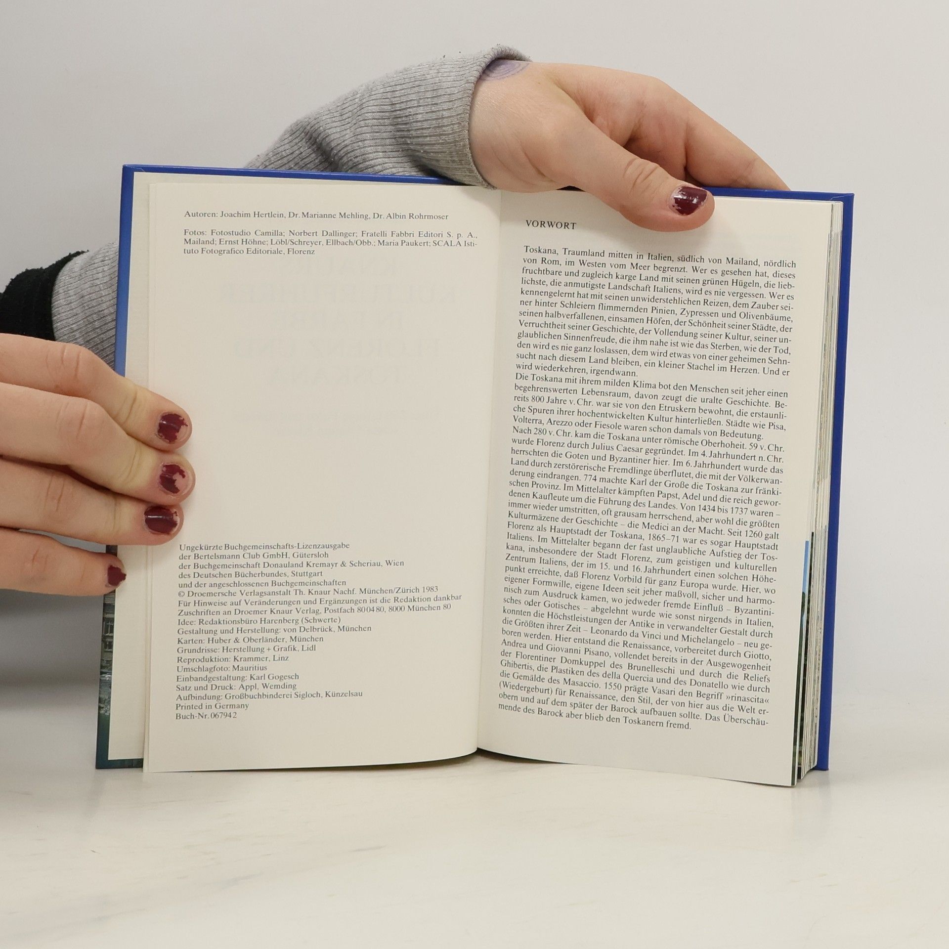 Marianne Mehling Knaurs Kulturführer in Farbe Florenz und Toskana