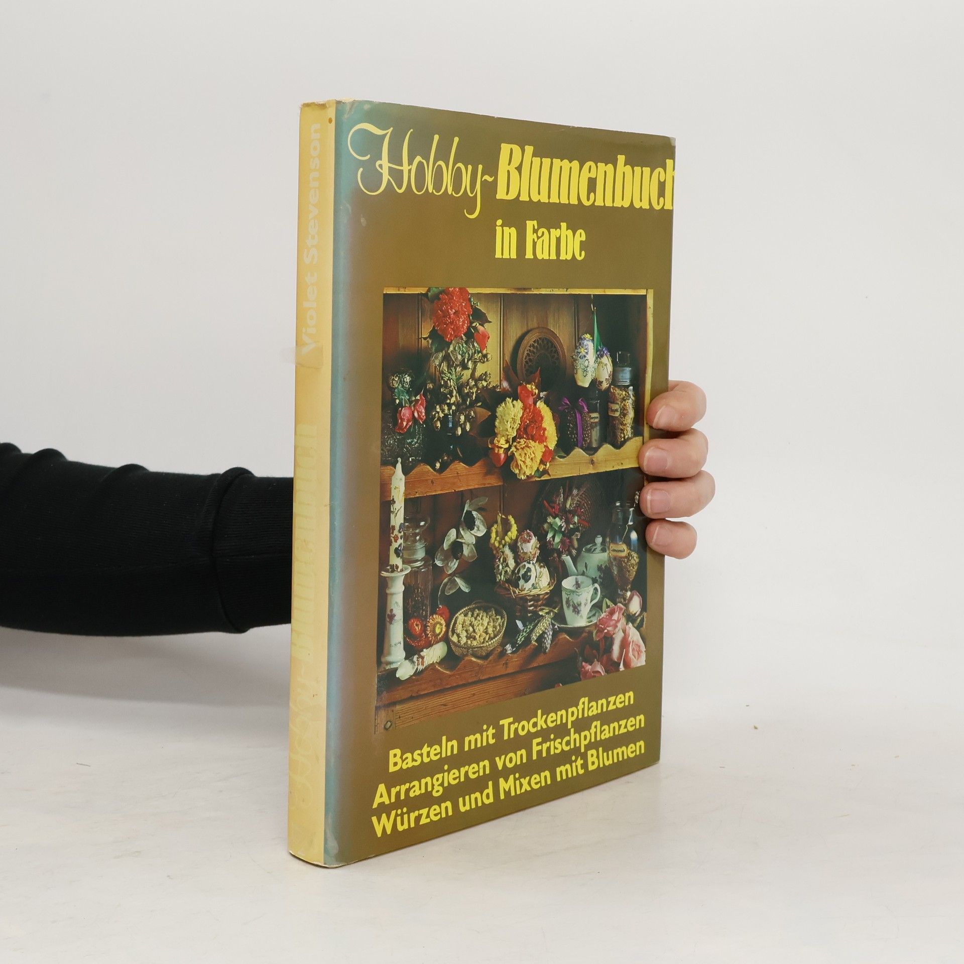 Violet Stevenson Hobby-Blumenbuch un Farbe