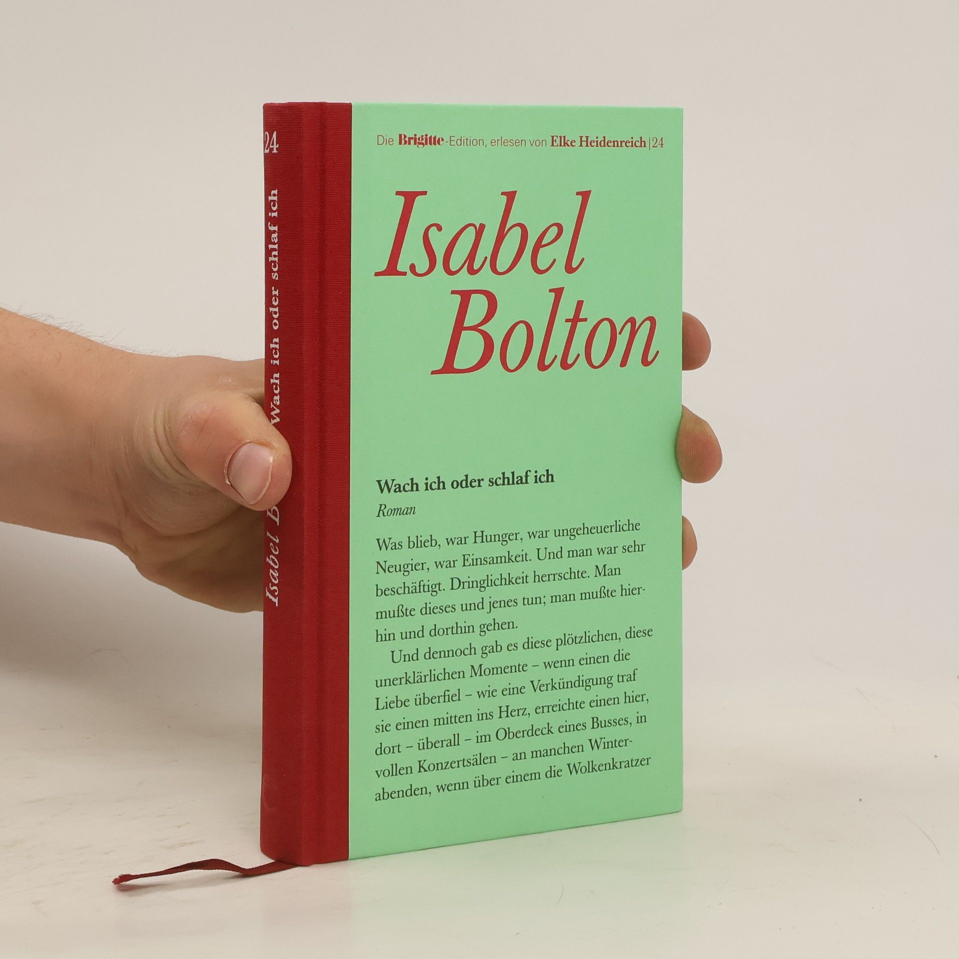 Isabel Bolton Wach ich oder schlaf ich