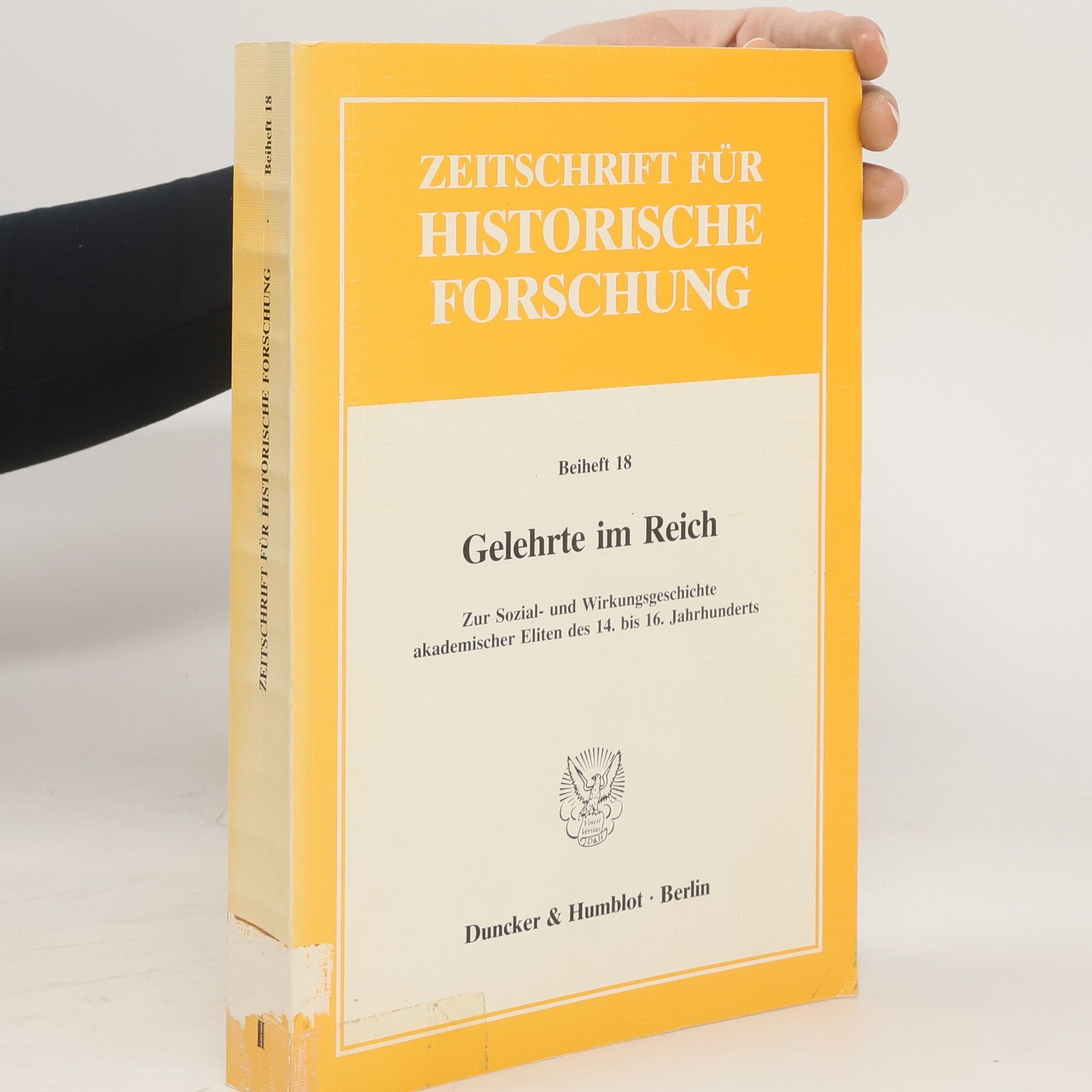 Rainer Christoph Schwinges Gelehrte im Reich
