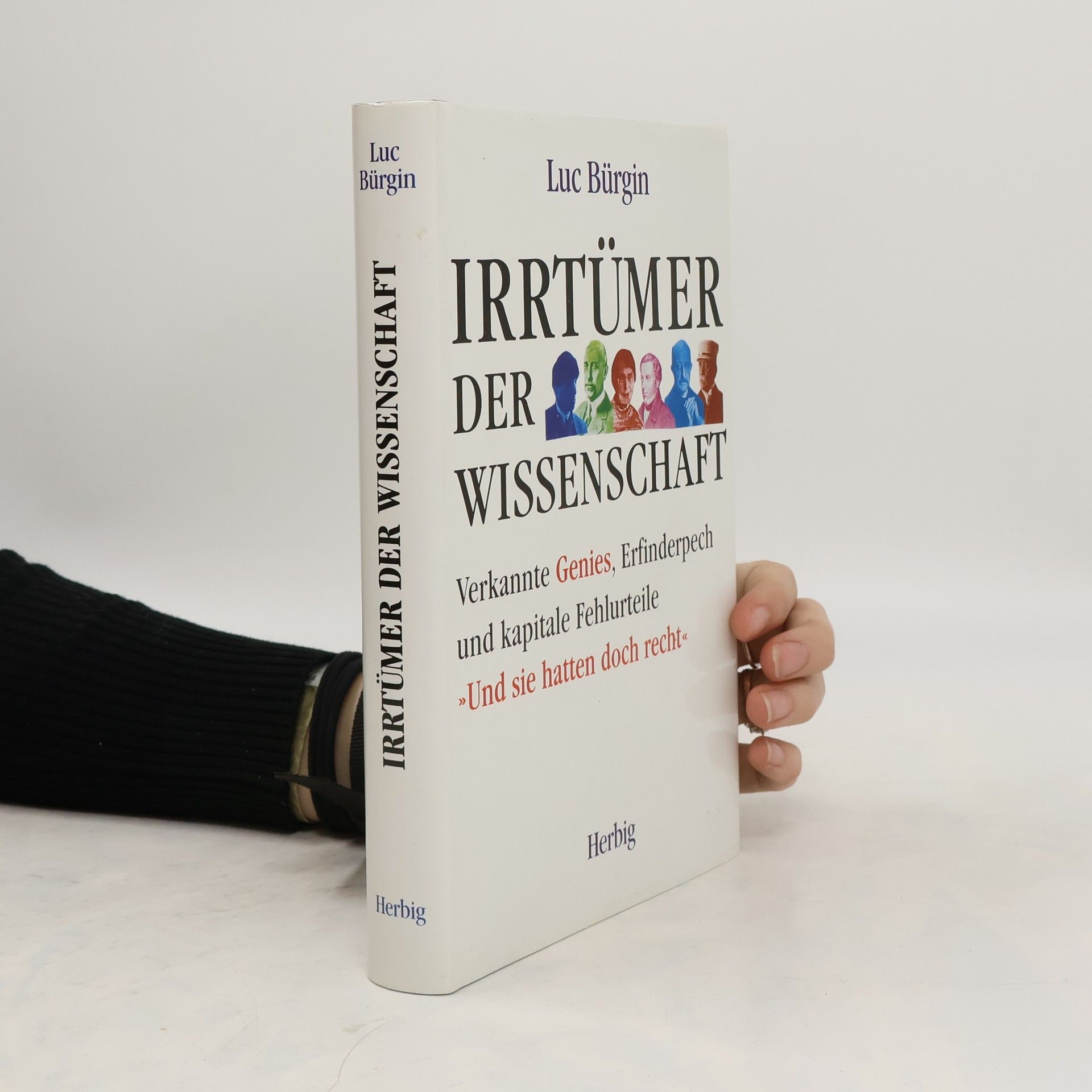 Luc Bürgin Irrtümer der Wissenschaft
