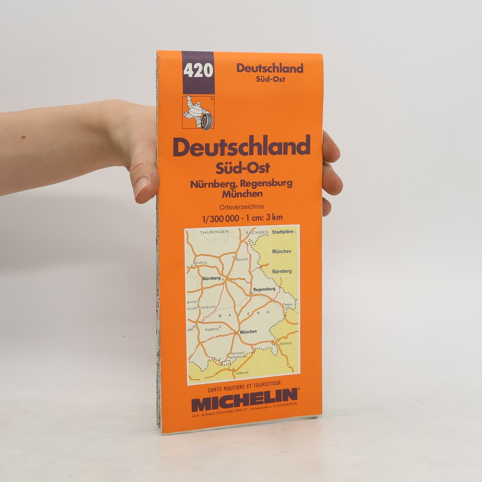 Collectif d'auteurs Deutschland Süd-Ost, 1:300 000