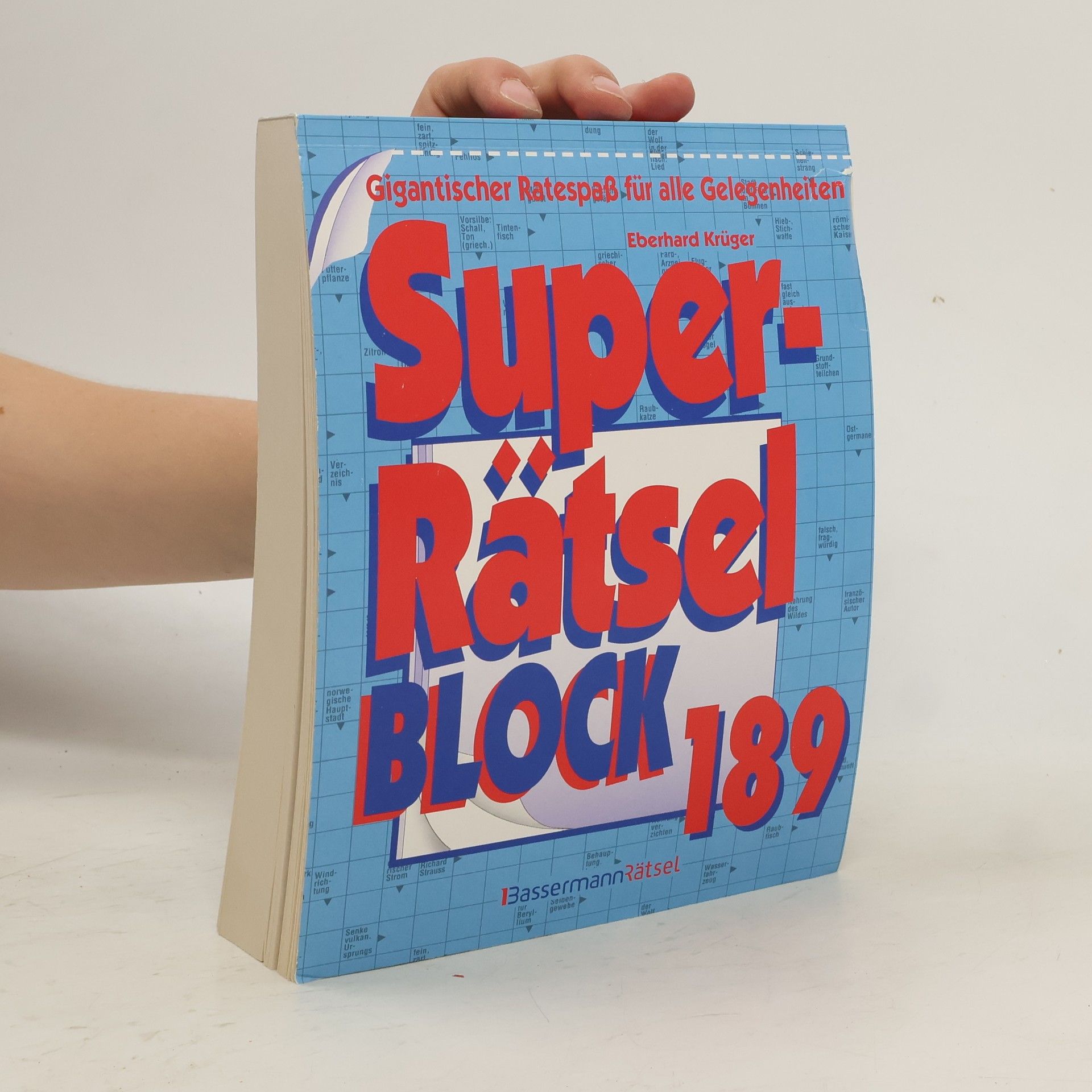 Eberhard Krüger Superrätselblock 189