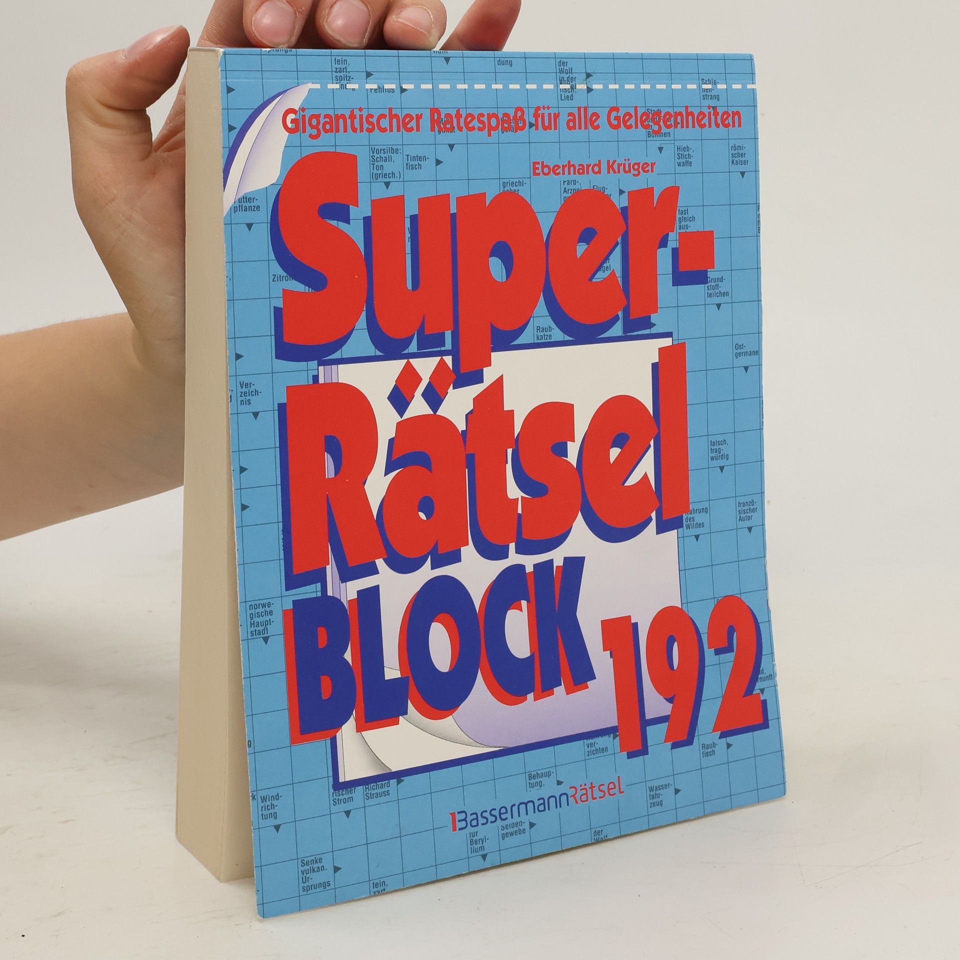 Eberhard Krüger Superrätselblock 192