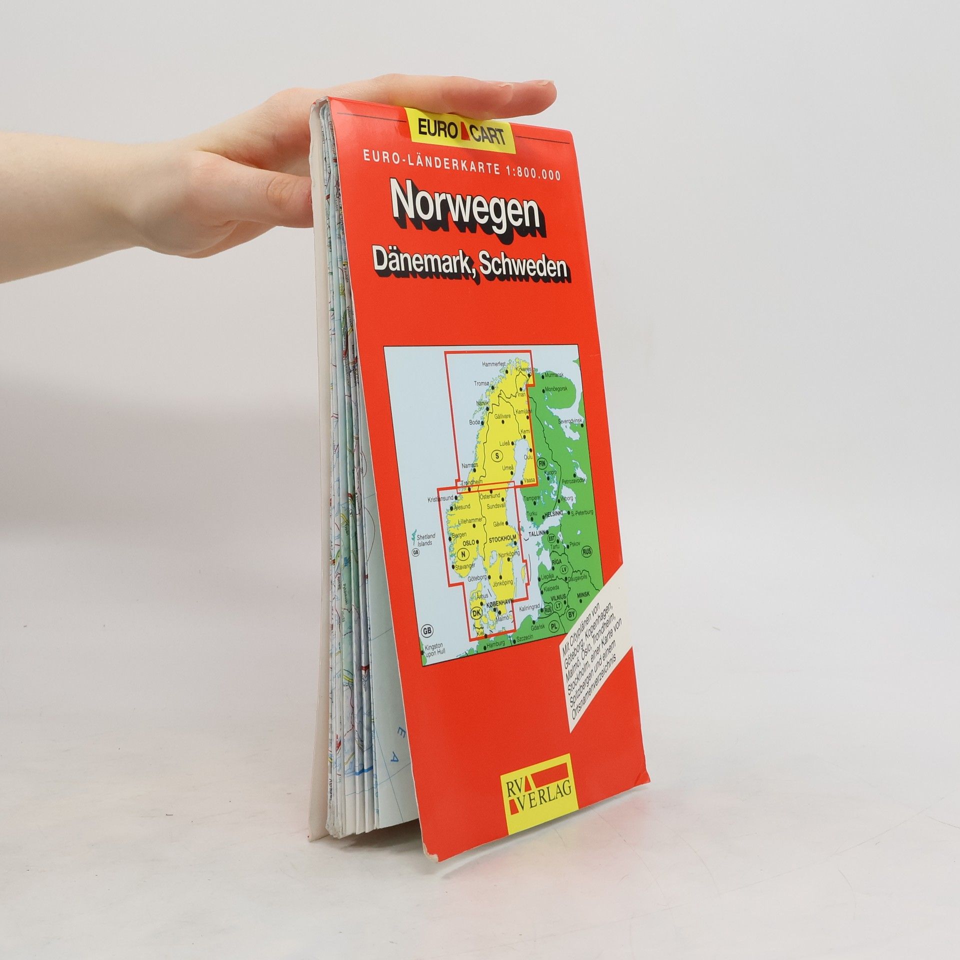 Autorenkollektiv Norwegen Euro - Länderkarte