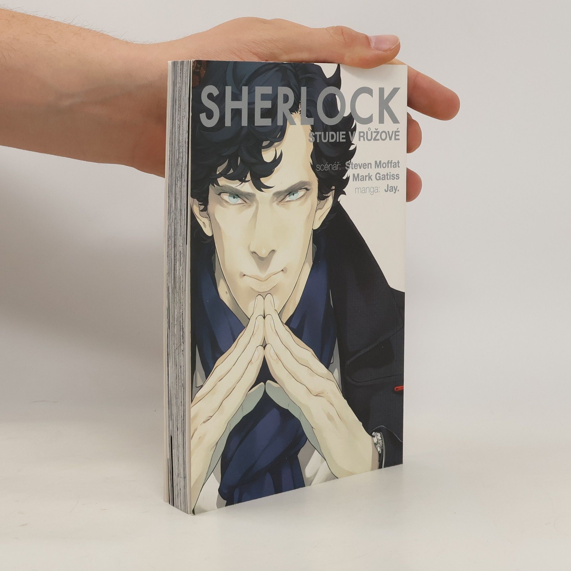 Steven Moffat Sherlock. Studie v růžové