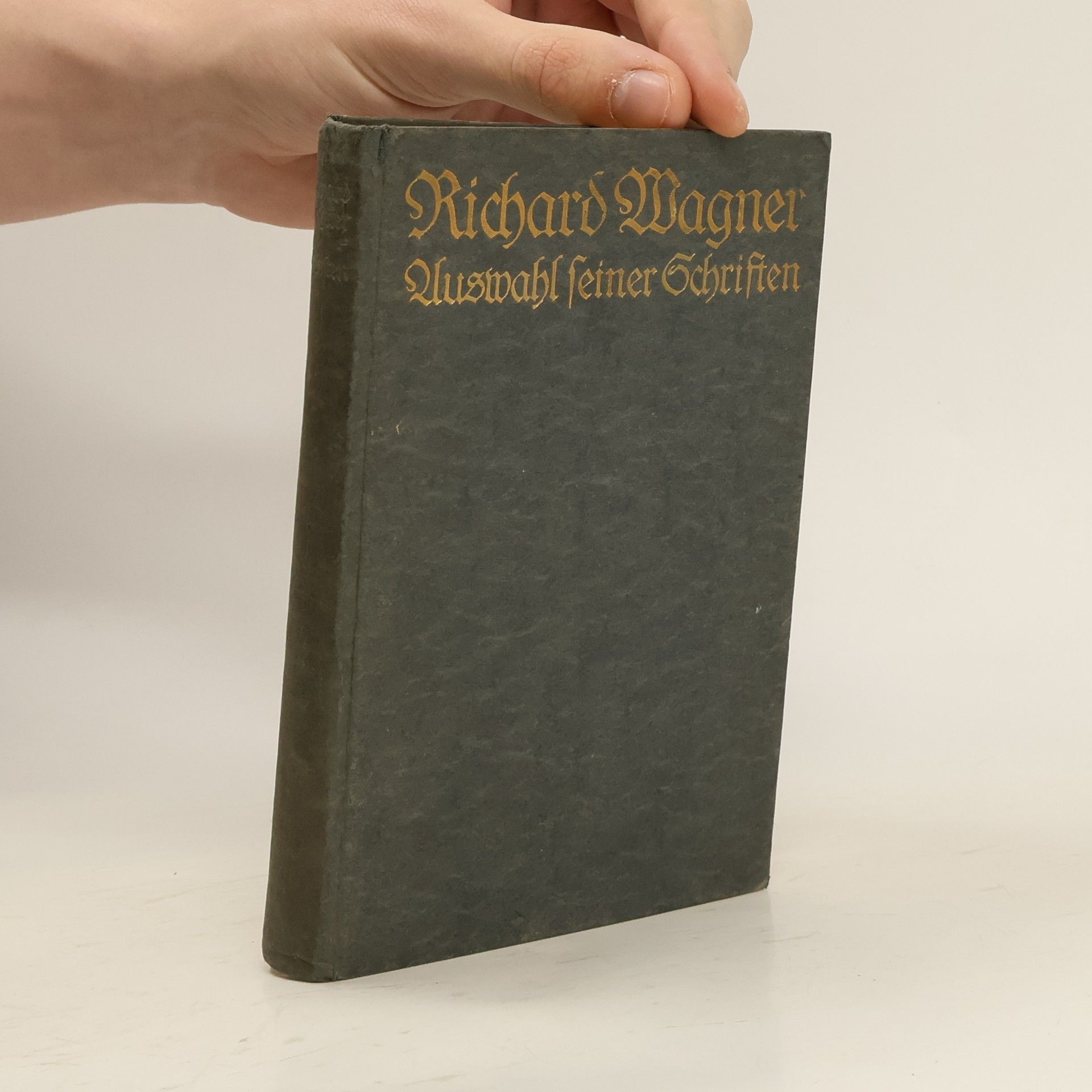 Richard Wagner Auswahl seiner Schriften