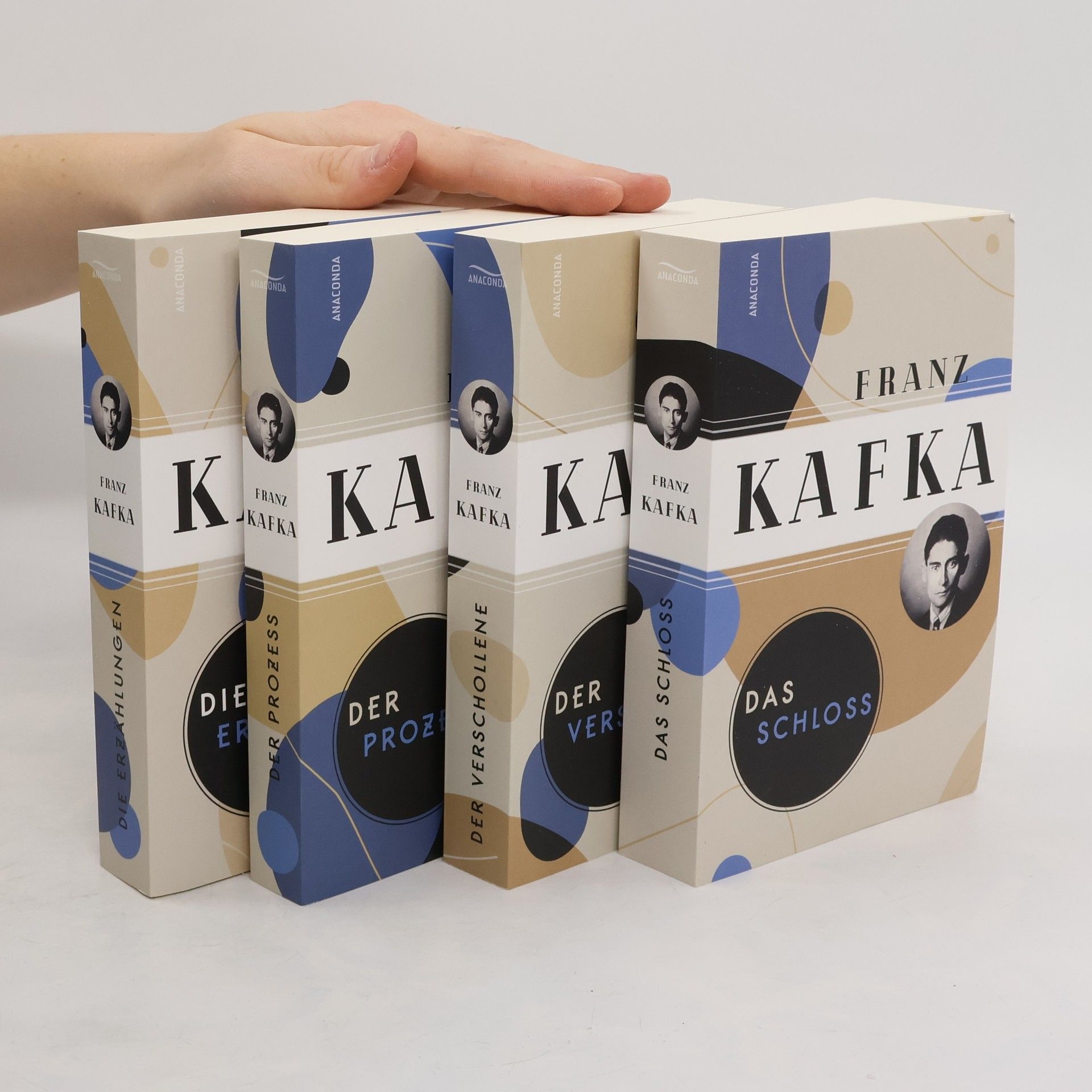 Franz Kafka Franz Kafka, Die großen Werke (Die Erzählungen - Der Verschollene - Der Prozess - Das Schloss) (4 Bände im Schuber)