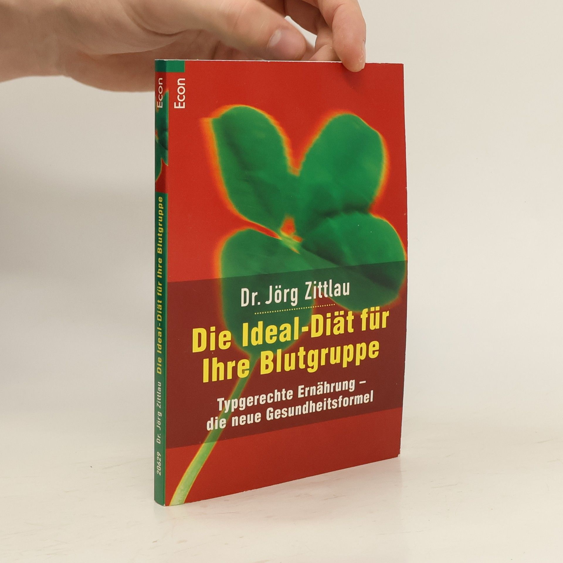 Jörg Zittlou Die Ideal-Diät für Ihre Blutgruppe