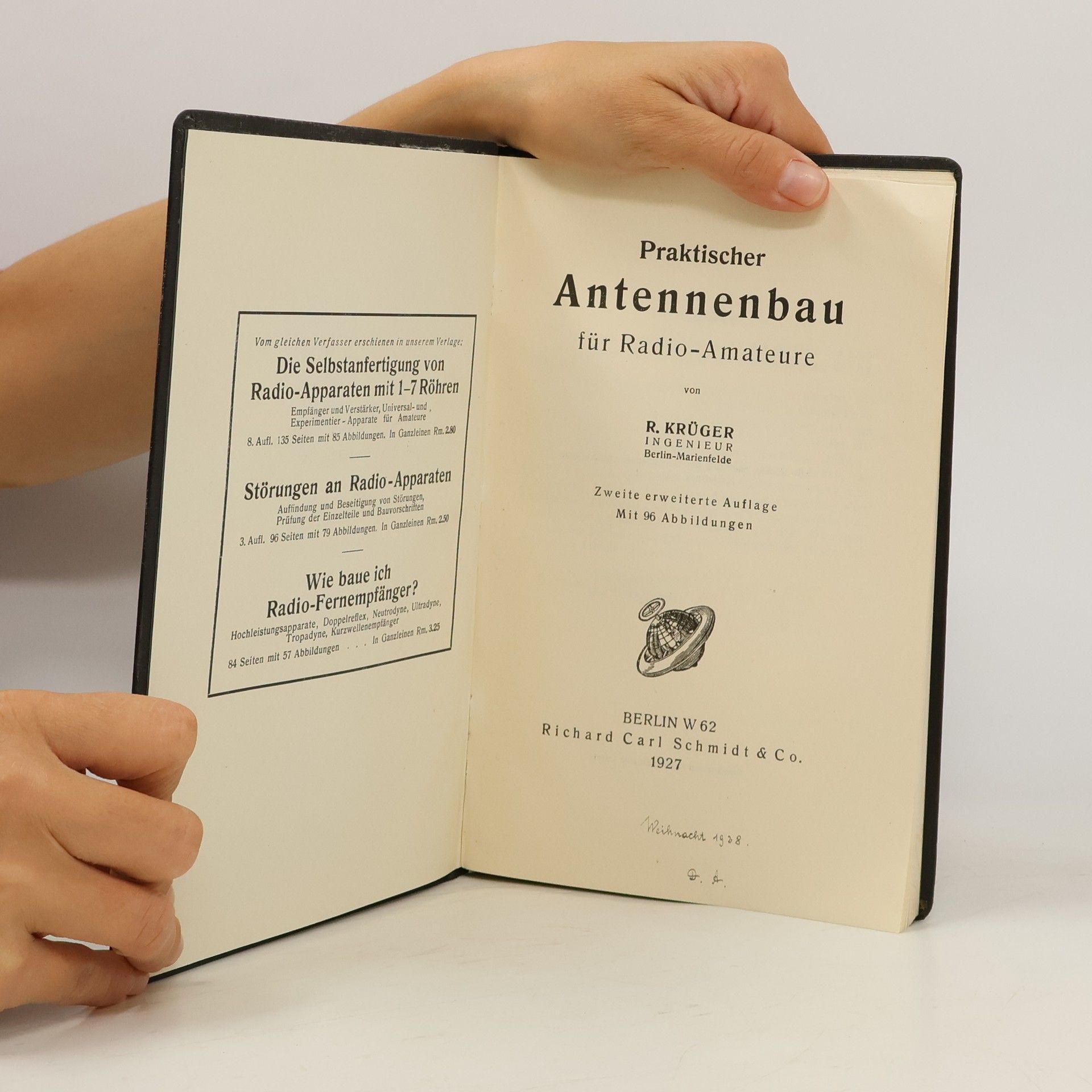 R. Krüger Praktischer Antennenbau für Radio-Amateure
