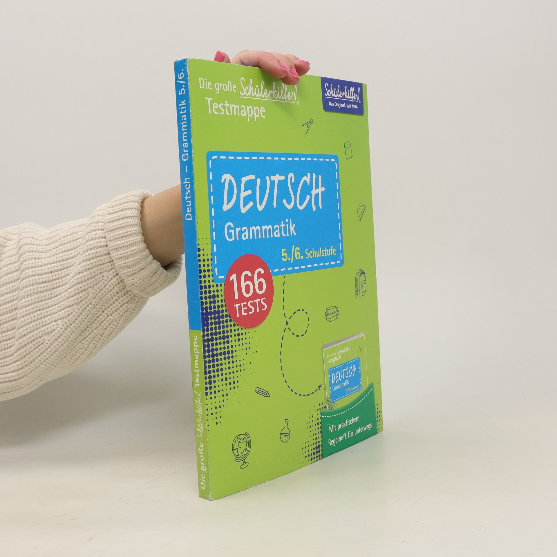 Collectif d'auteurs Die große Schülerhilfe Testmappe. Deutsch Grammatik 5./6. Klasse