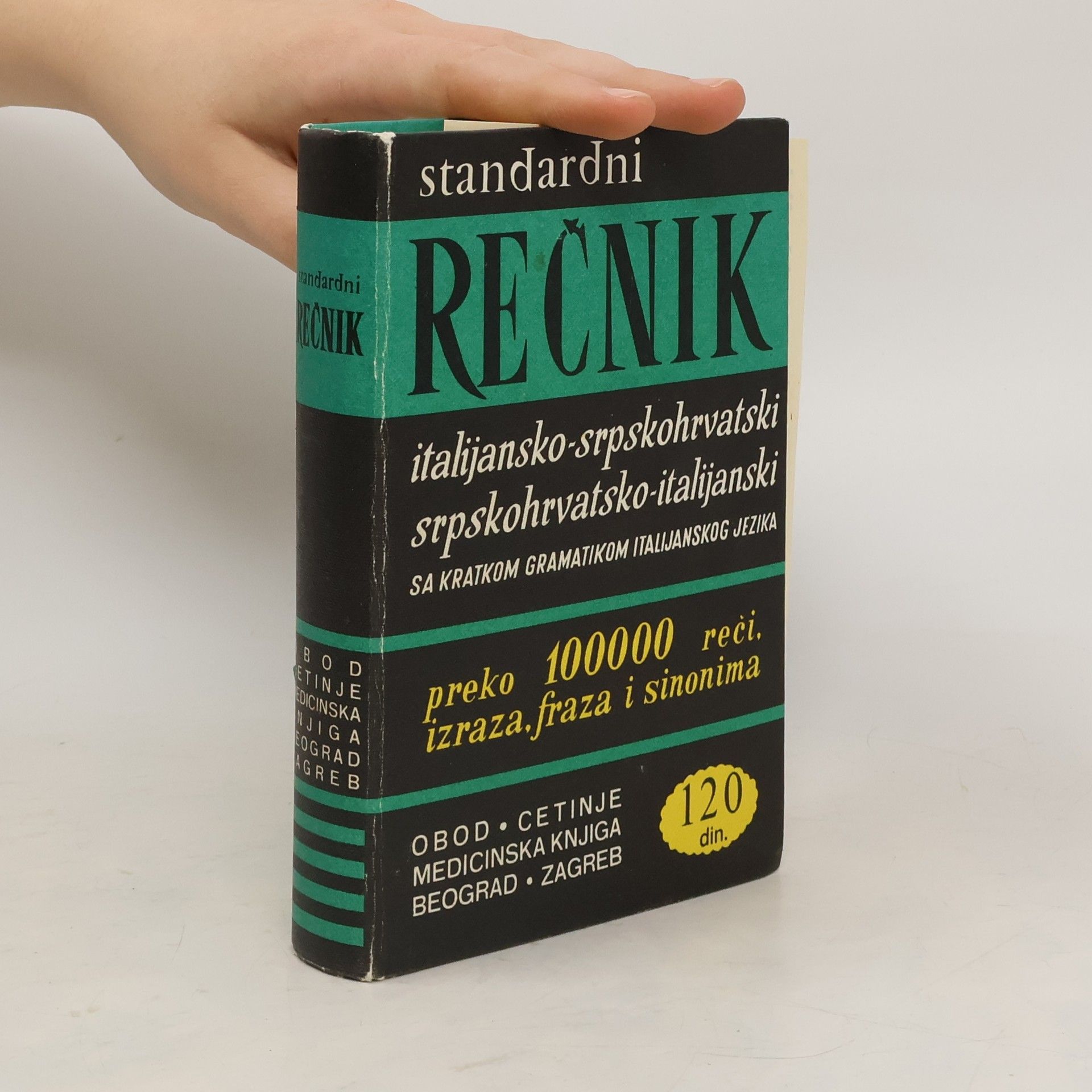 kolektiv Standardni rečnik italijansko-srpskohrvatski; srpskohrvatsko-italijanski