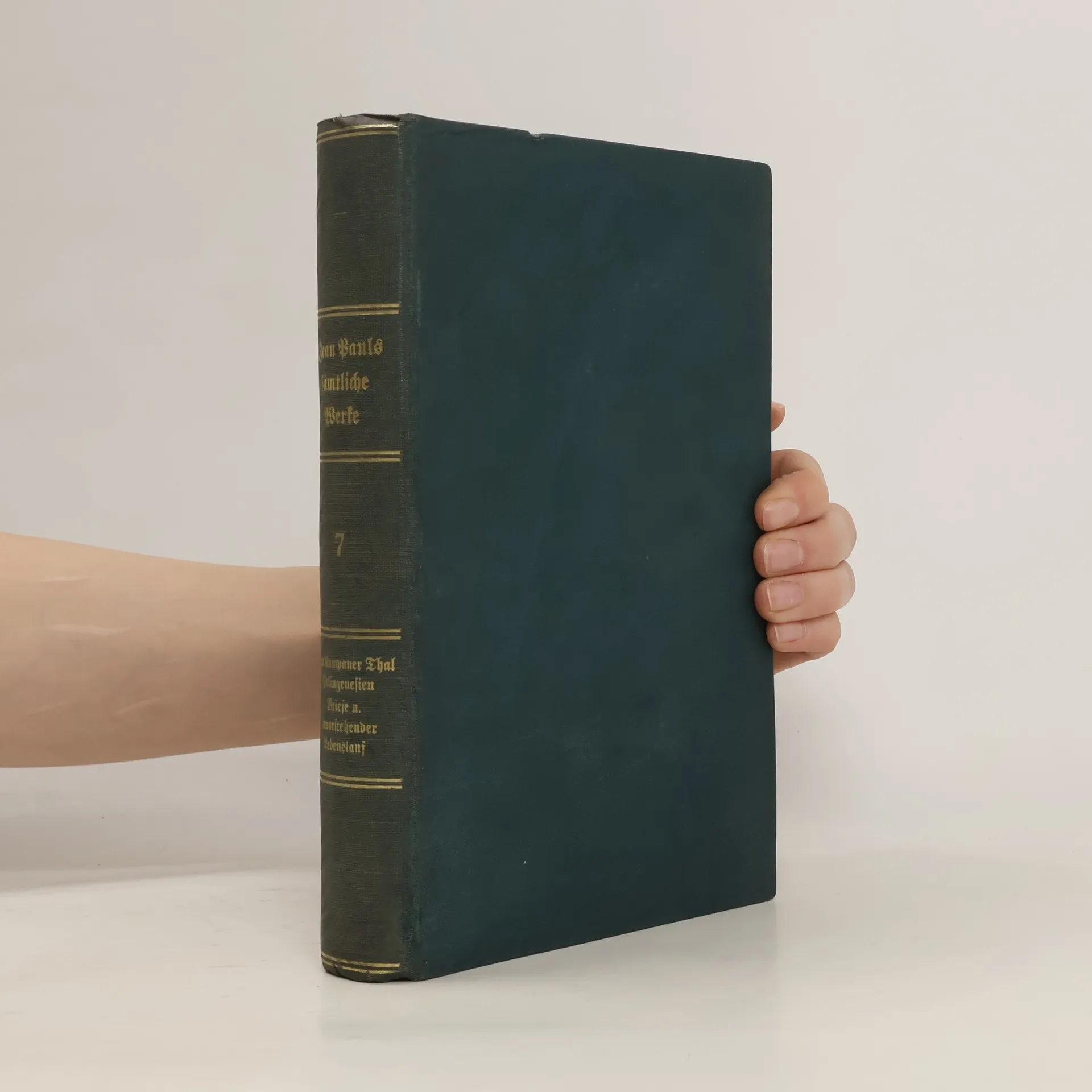 Jean Pauls sämtliche Werke 7 | Book | Hardcover | Paul Jean | DE
