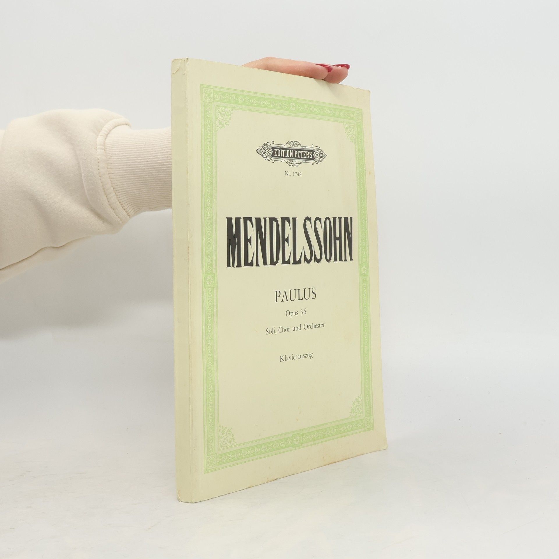 Felix Mendelssohn Bartholdy Paulus. Opus 36