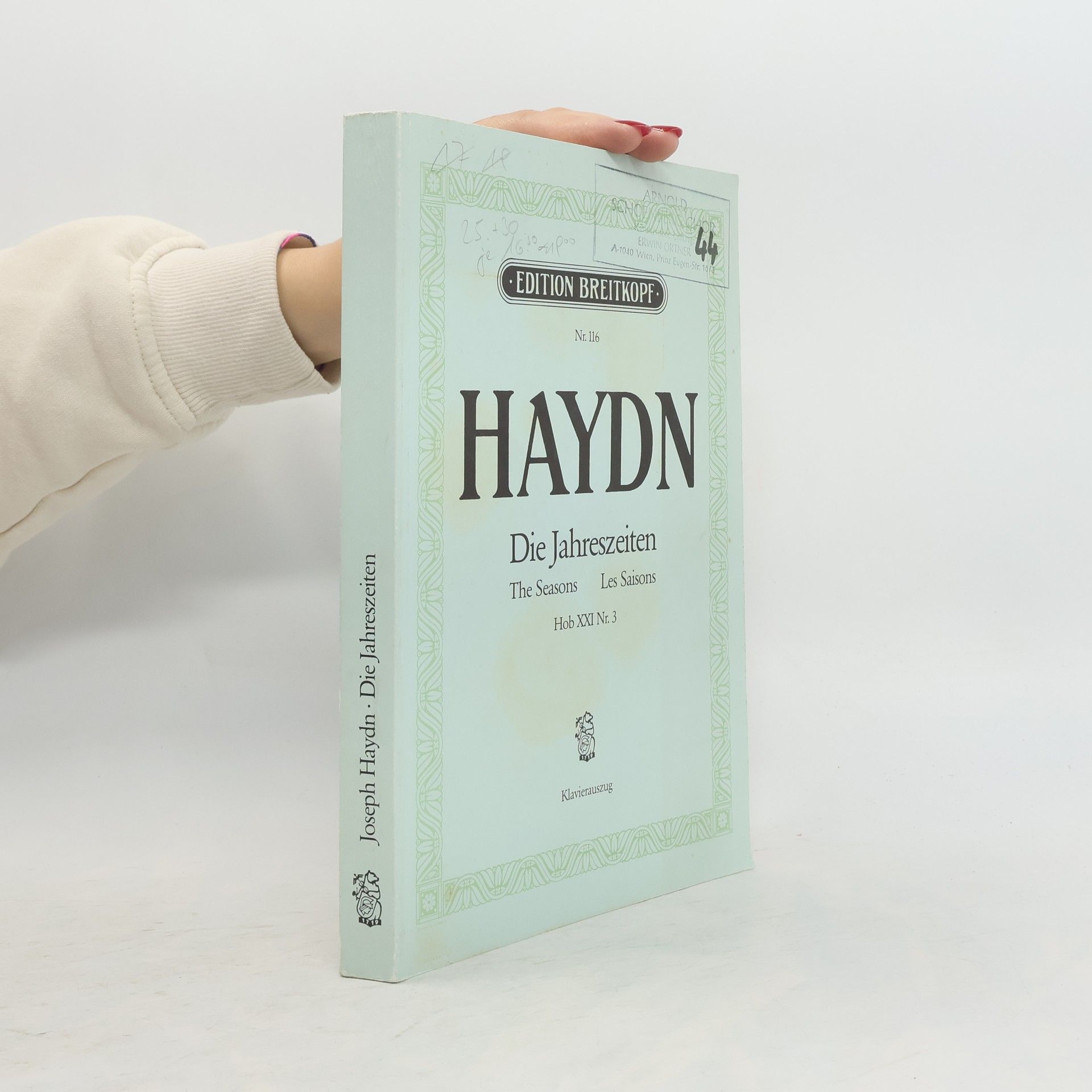 Joseph Haydn Die Jahreszeiten / The Seasons / Les Saisons
