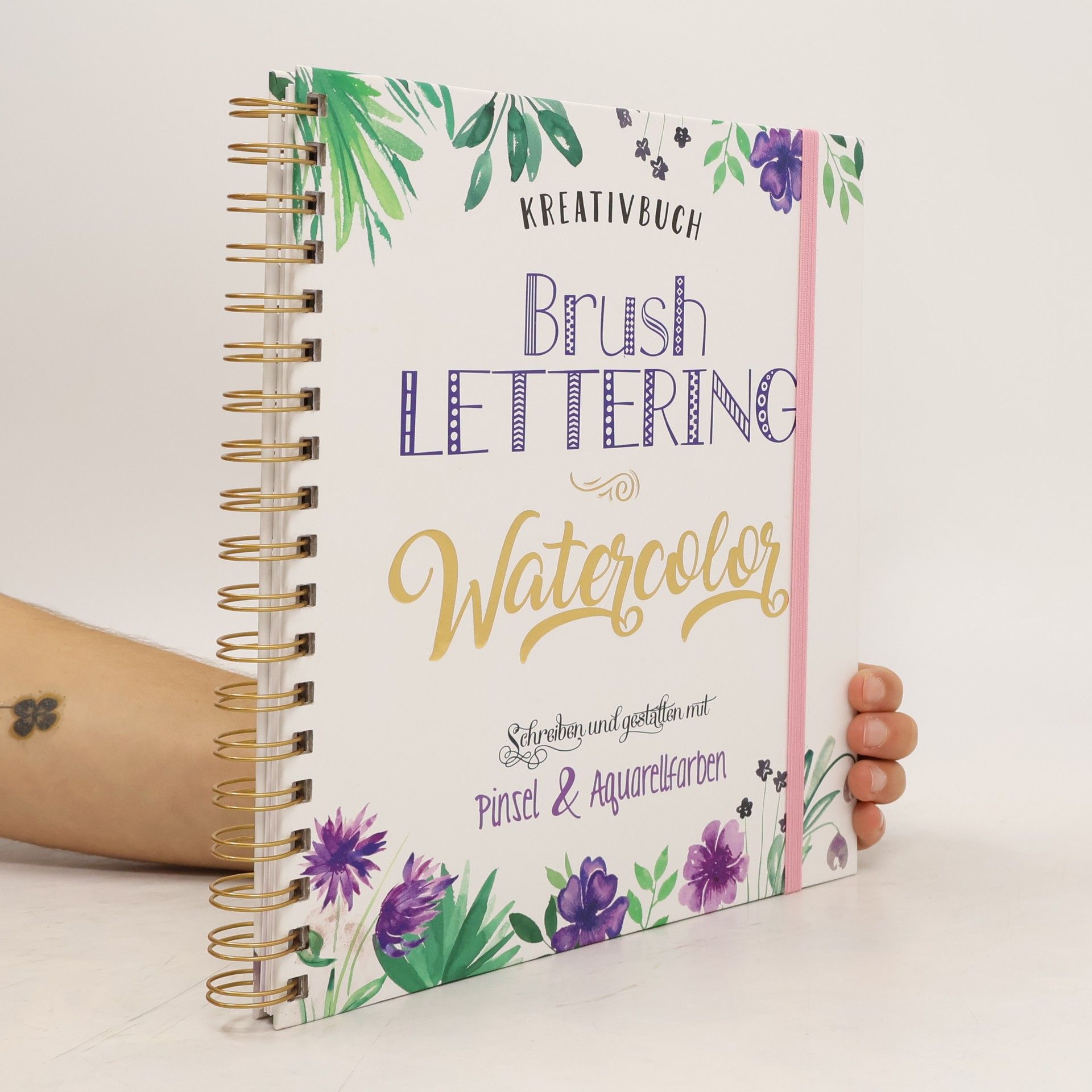Autores varios Kreativbuch. Brush Lettering. Watercolor