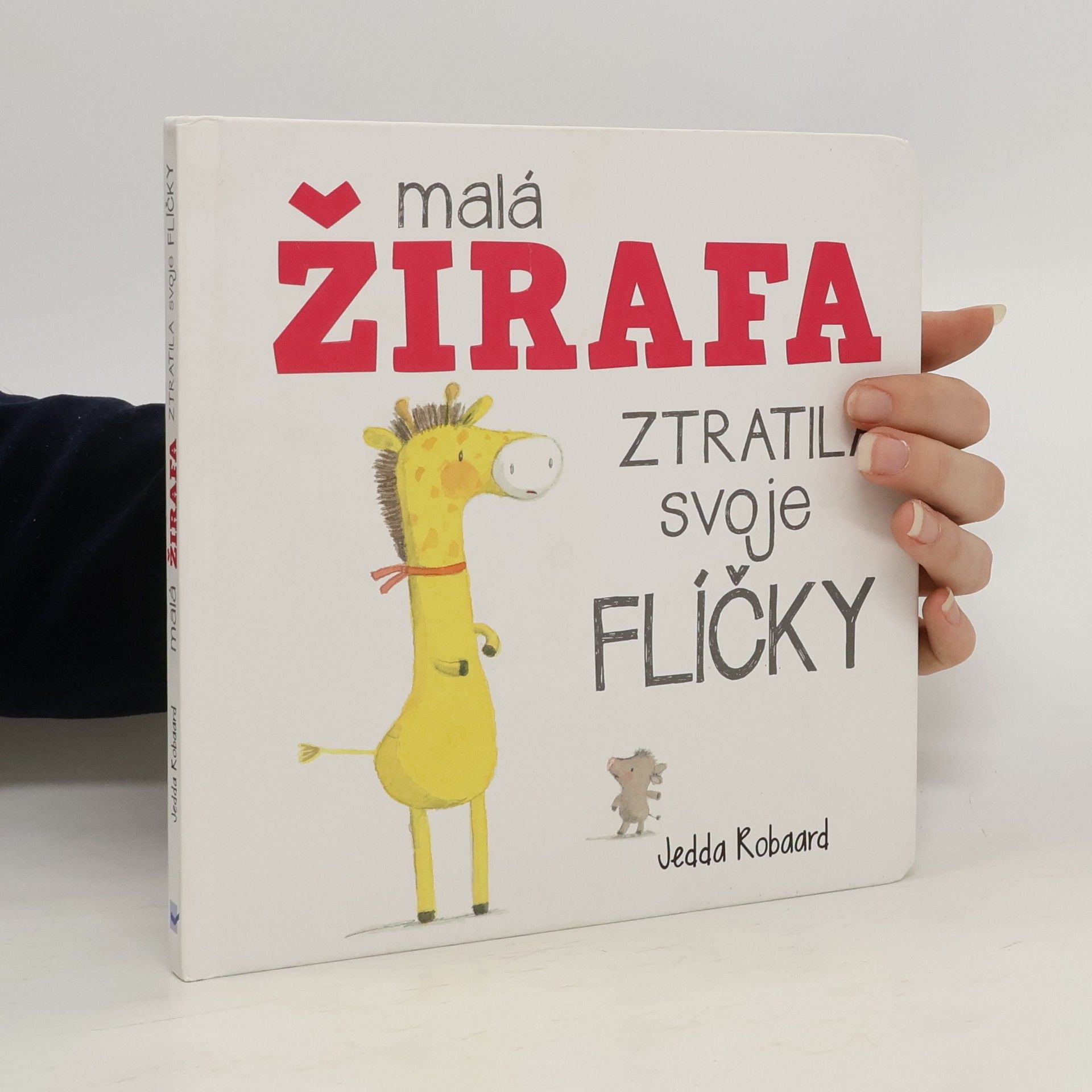 Jedda Robaard Malá žirafa ztratila svoje flíčky