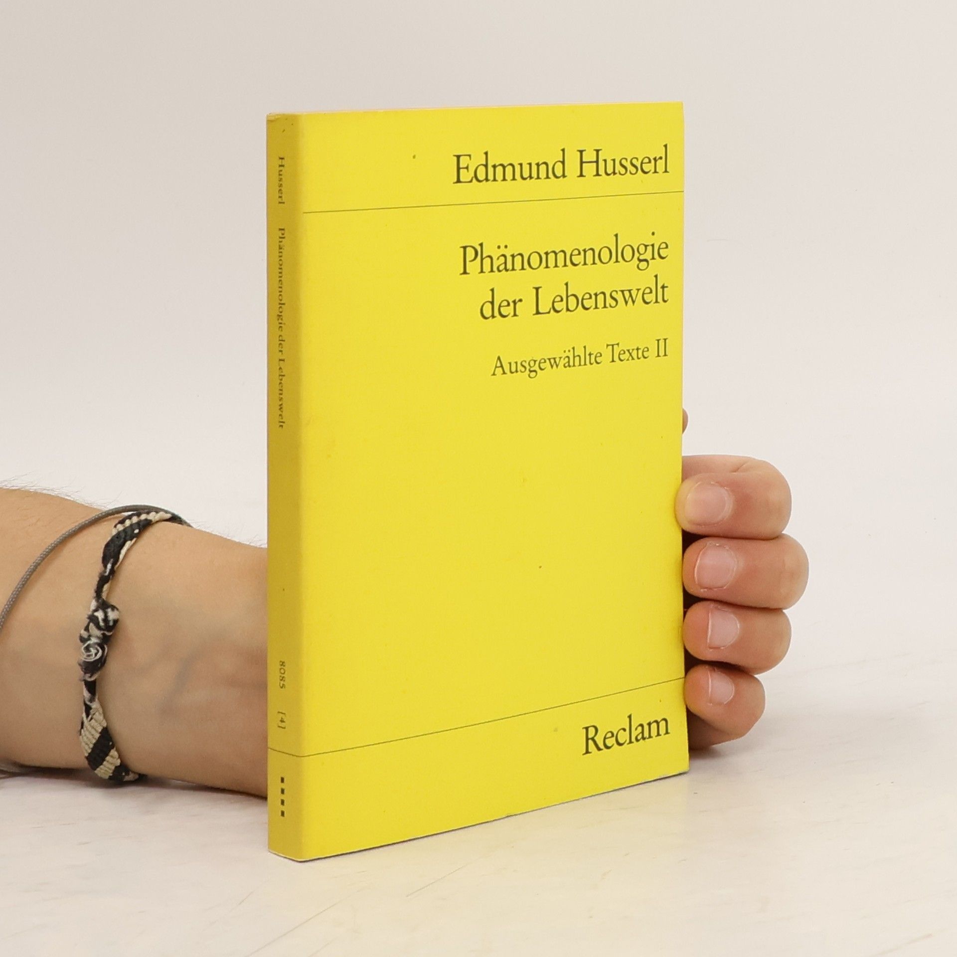 Edmund Husserl Ausgewählte Texte