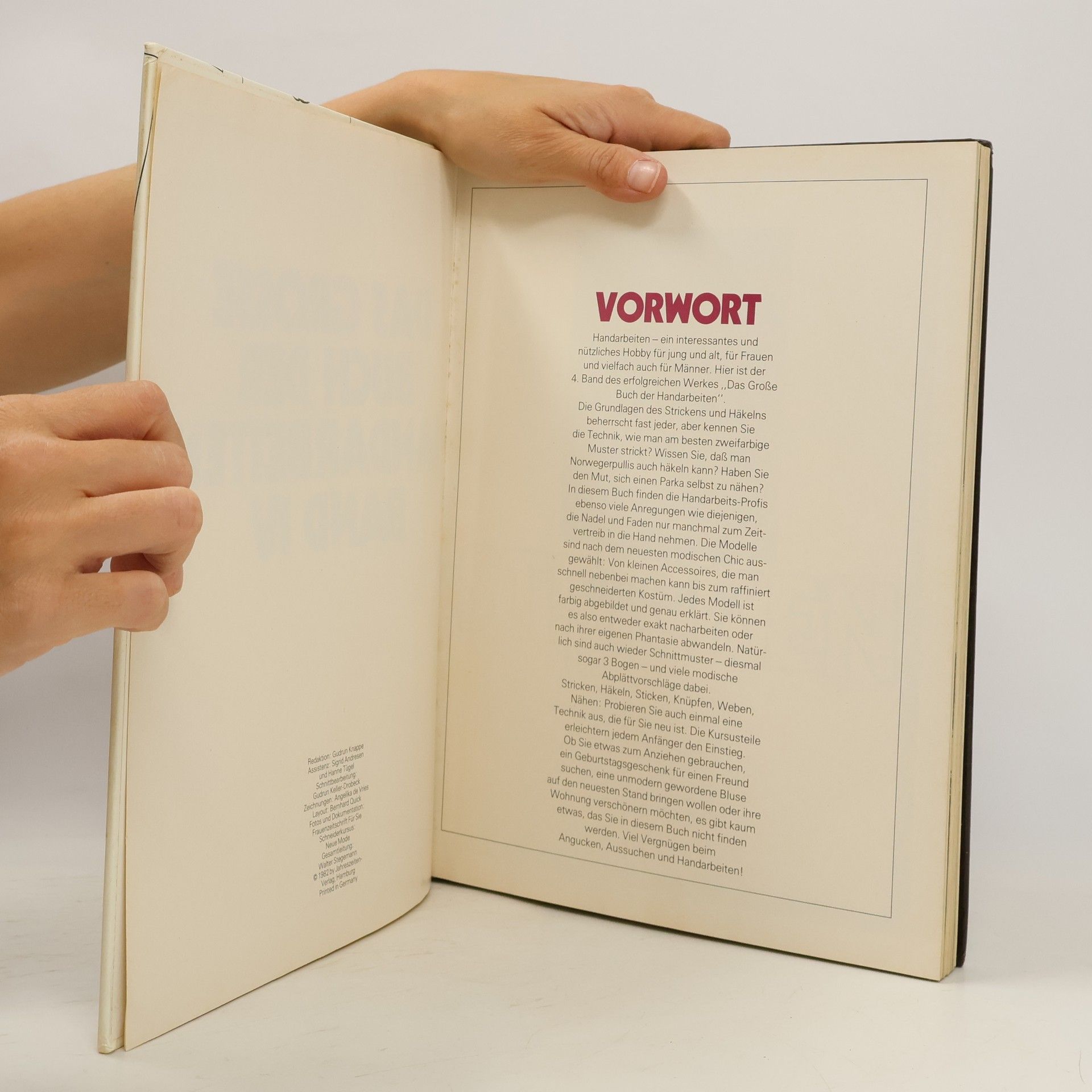 Gudrun Knappe Das grosse Buch der Handarbeitten IV