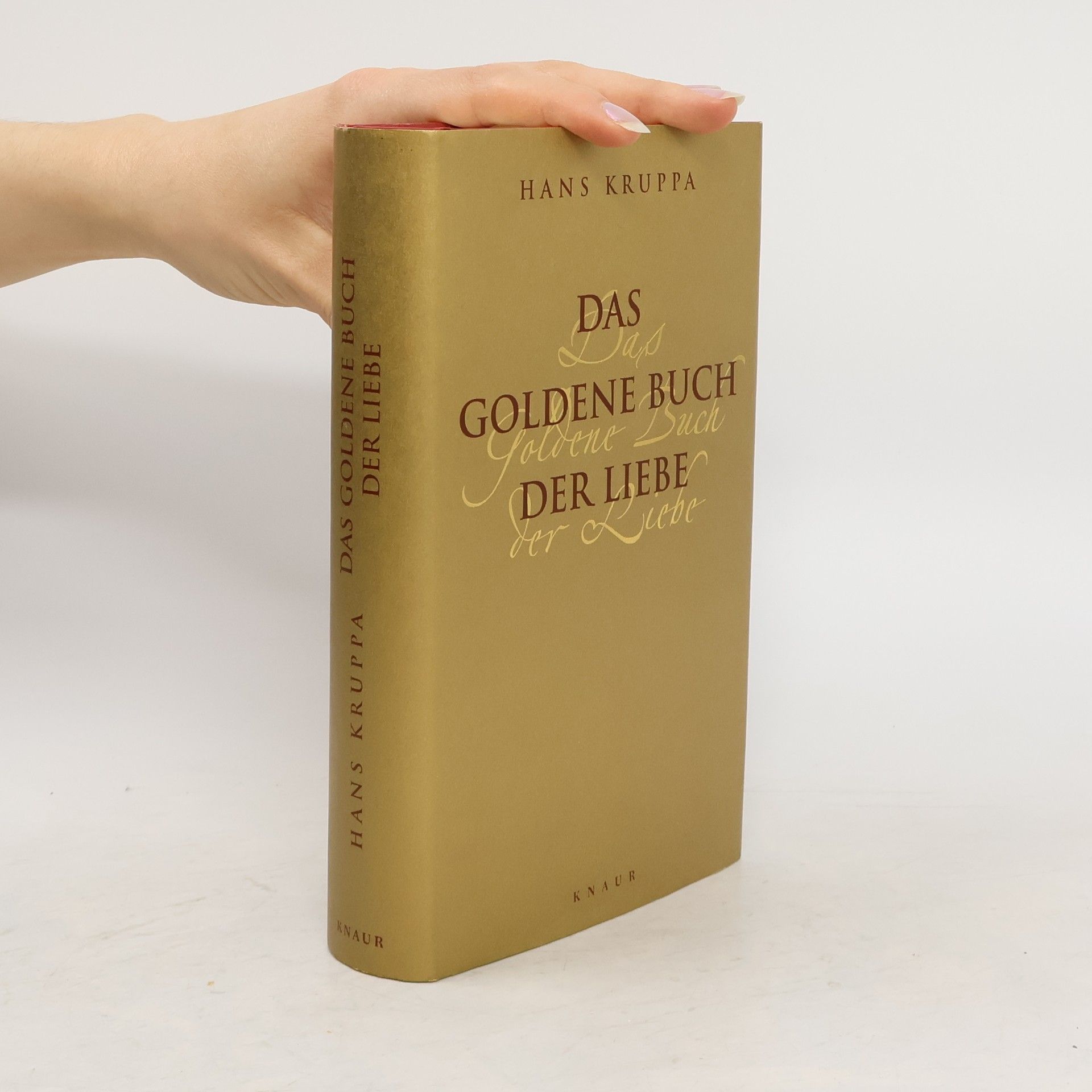 Hans Kruppa Das Goldene Buch Der Liebe