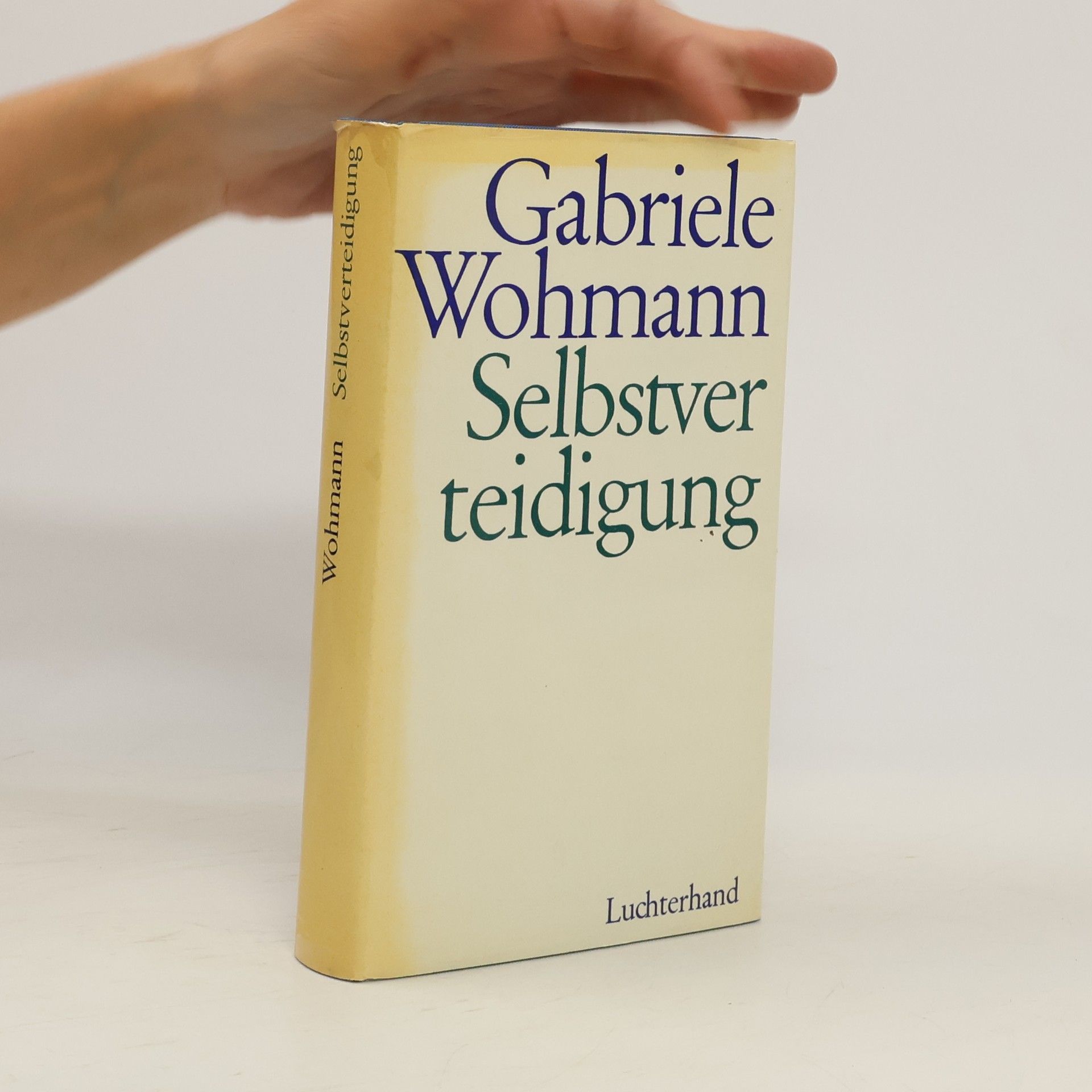 Gabriele Wohnmann Selbstver teidigung