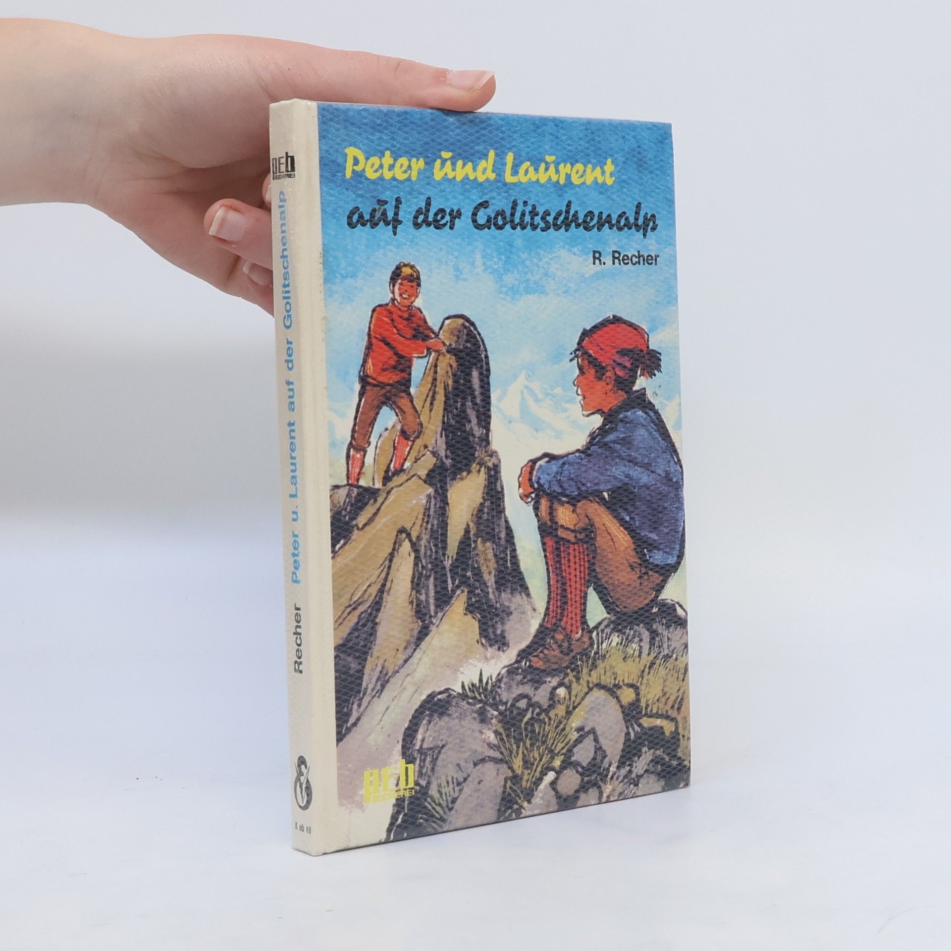 Robert Recher Peter und Laurent auf der Golitschenalp