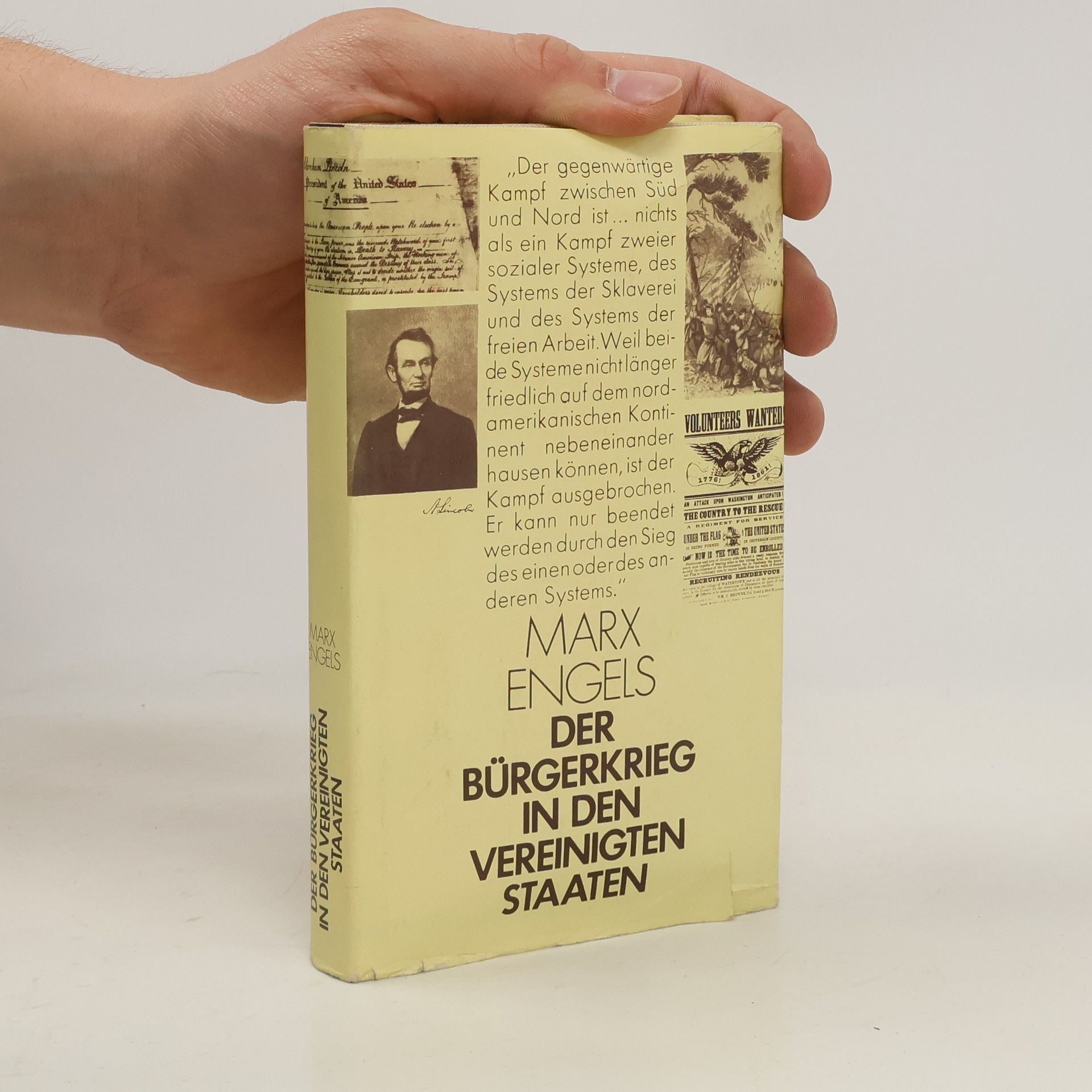 Marx Engels Der Bürgerkrieg in den vereinigten Staaten