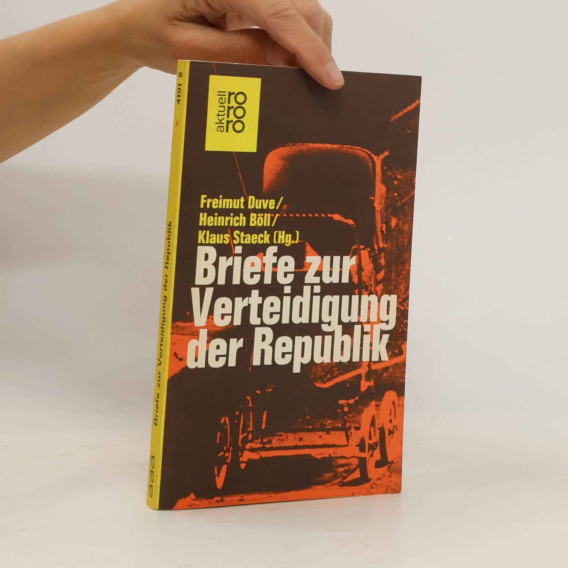 Freimut Duve Briefe zur Verteidigung der Republik