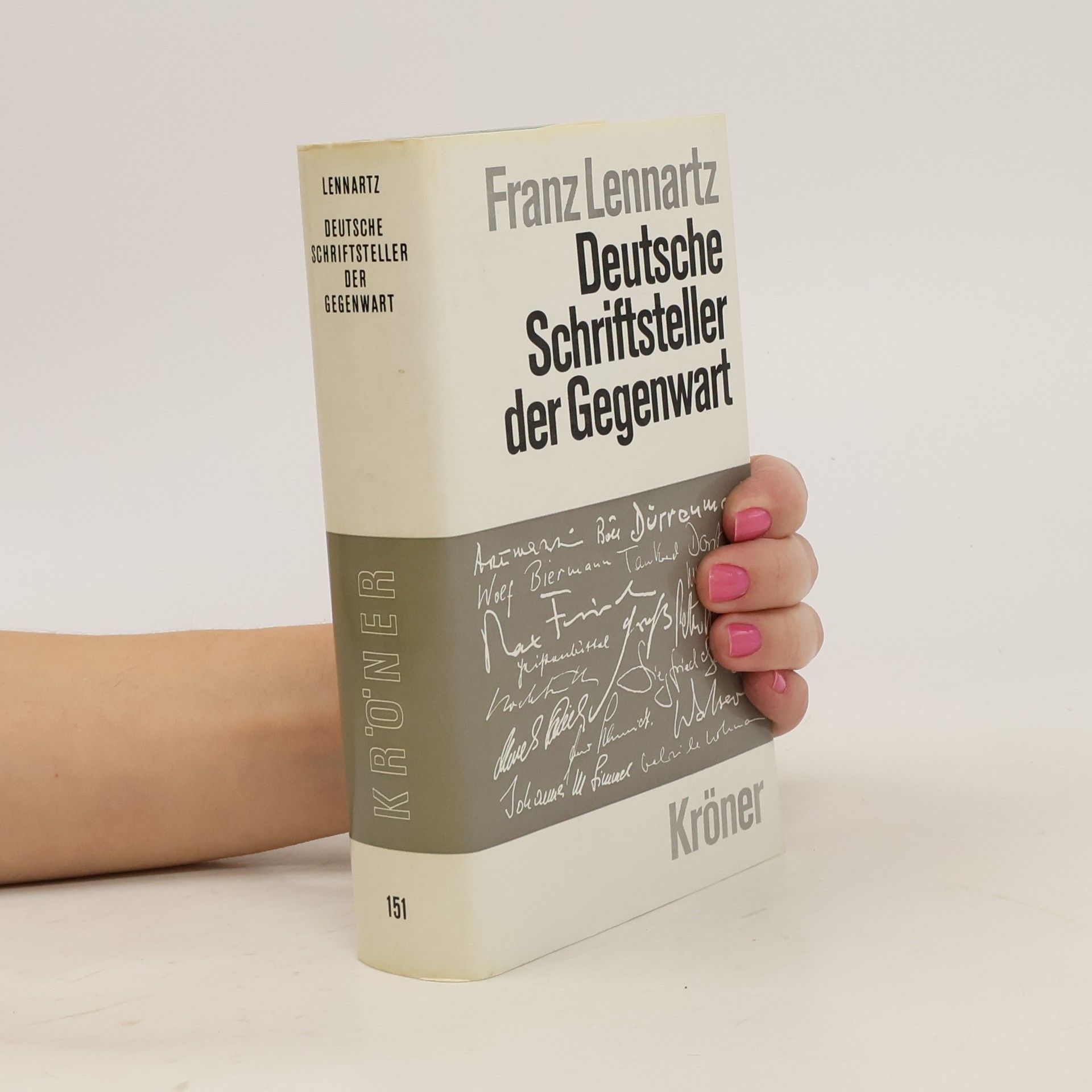 Franz Lennartz Deutsche Schriftsteller der Gegenwart