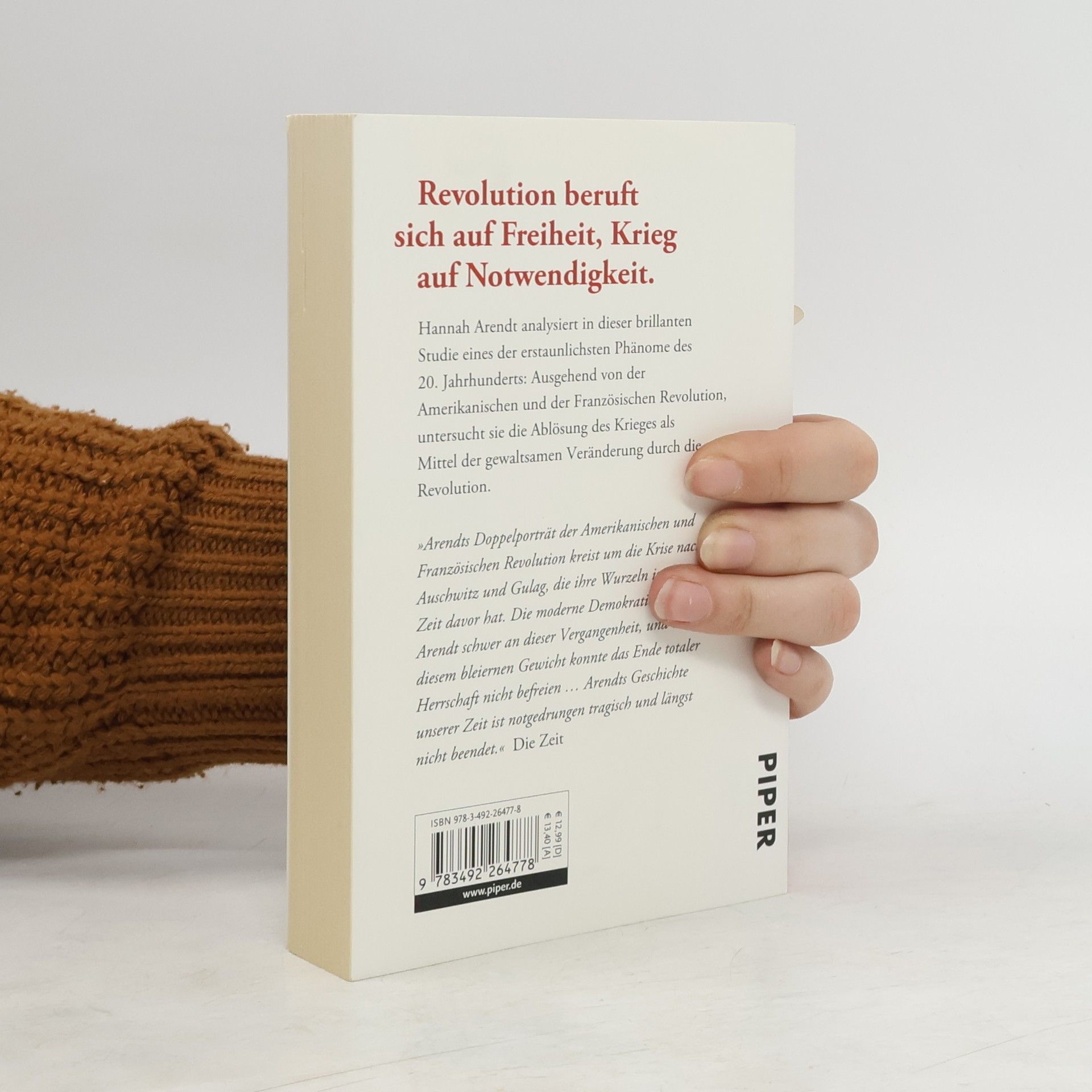 Hannah Arendt Über die Revolution