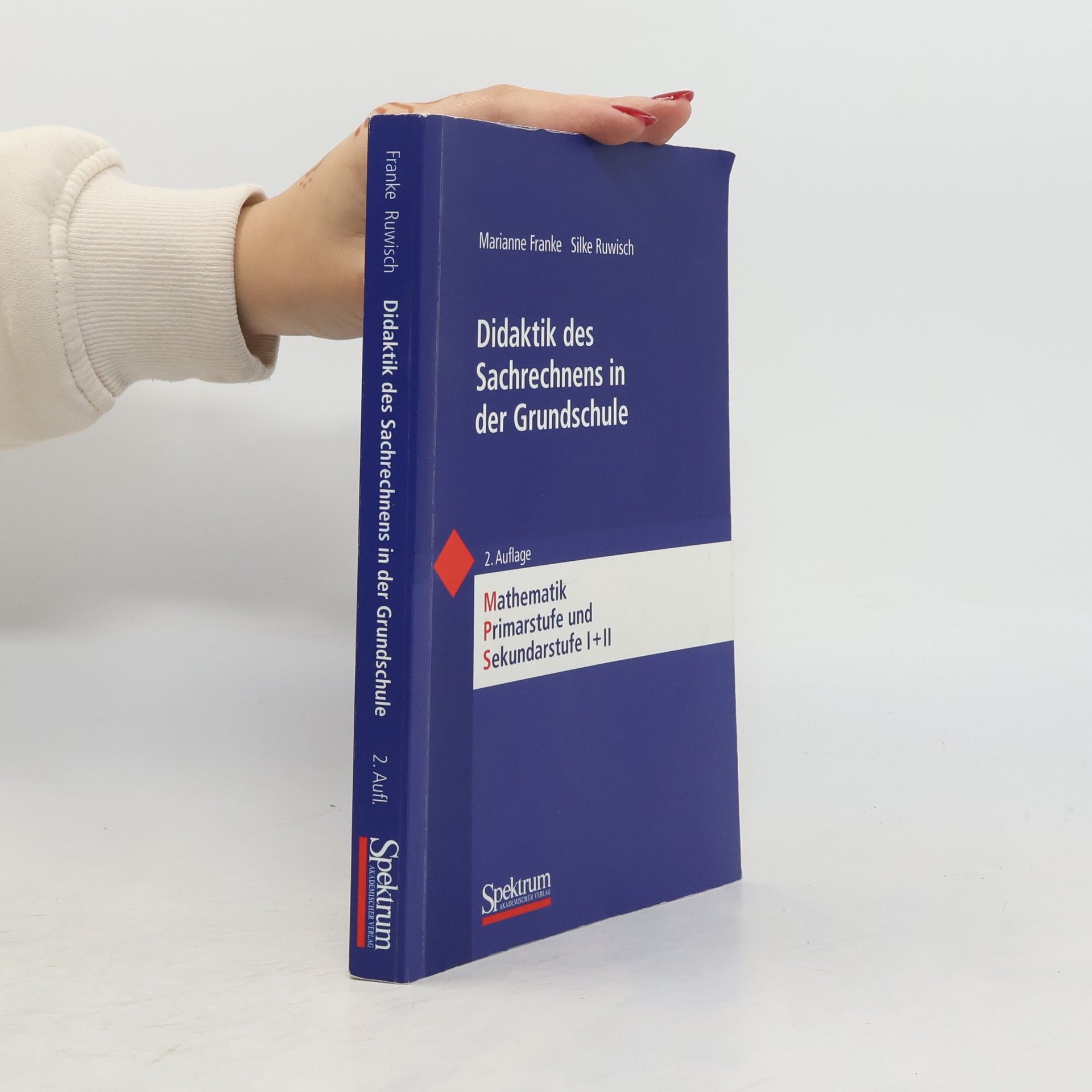 Marianne Franke-Gricksch Didaktik des Sachrechnens in der Grundschule