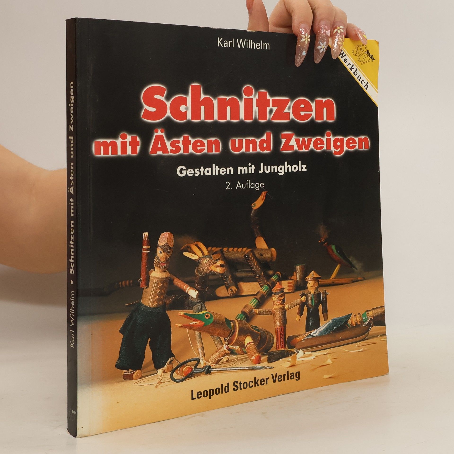 Karl-Wilhelm Wedel Schnitzen mit Ästen und Zweigen