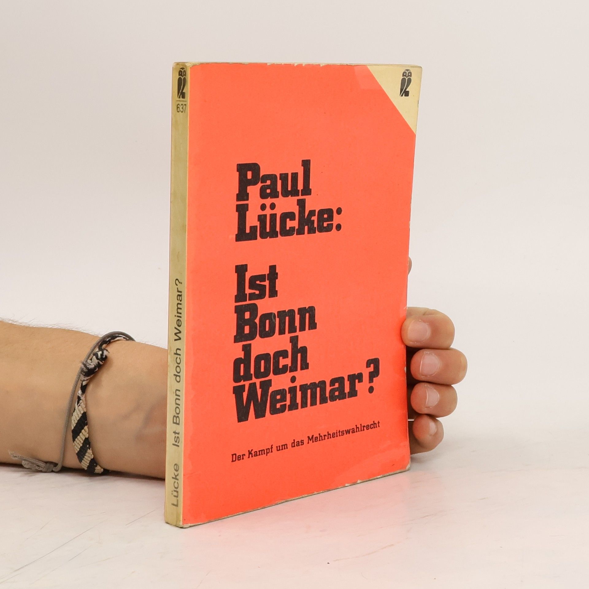 Paul Lücke Ist Bonn doch Weimar?