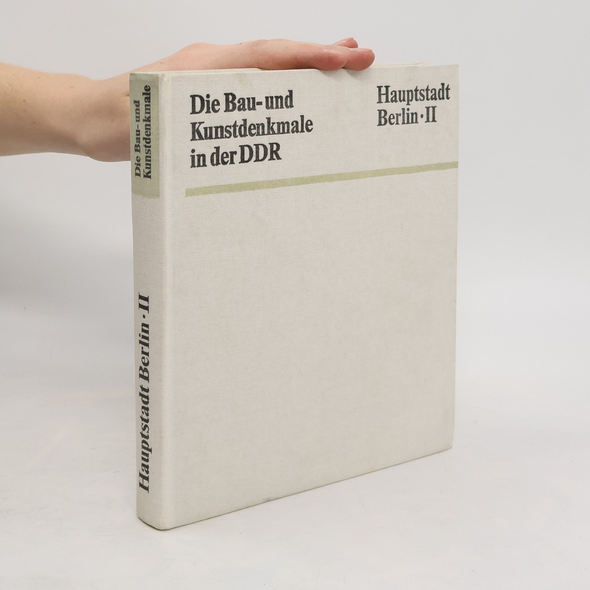 Horst Büttner Die Bau- und Kunstdenkmale in der DDR
