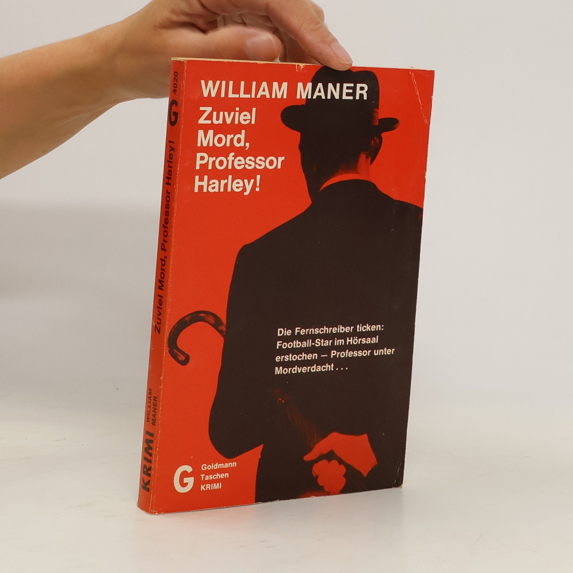 William Maner Zuviel Mord, Professor Harley!