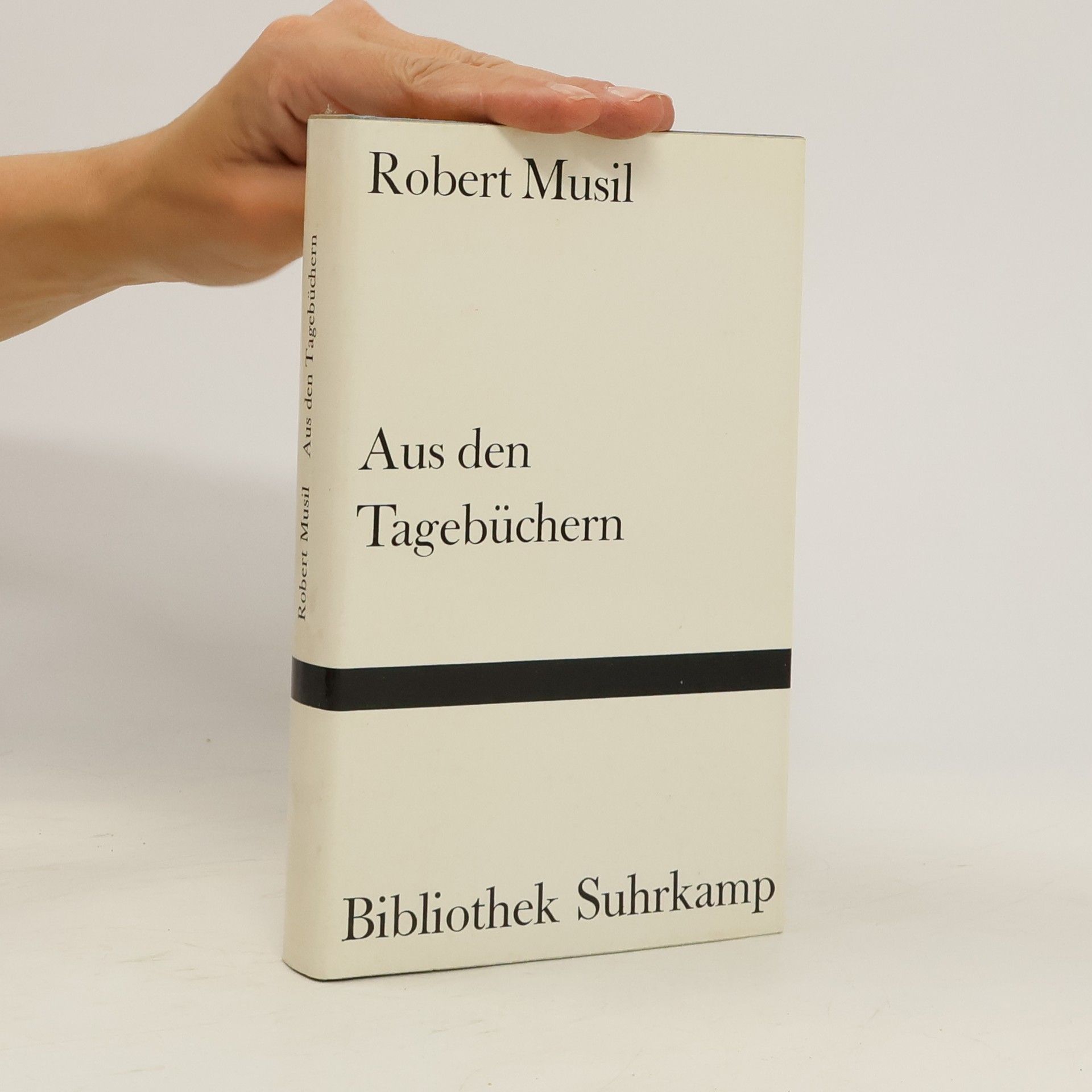 Robert Musil Aus den Tagebüchern