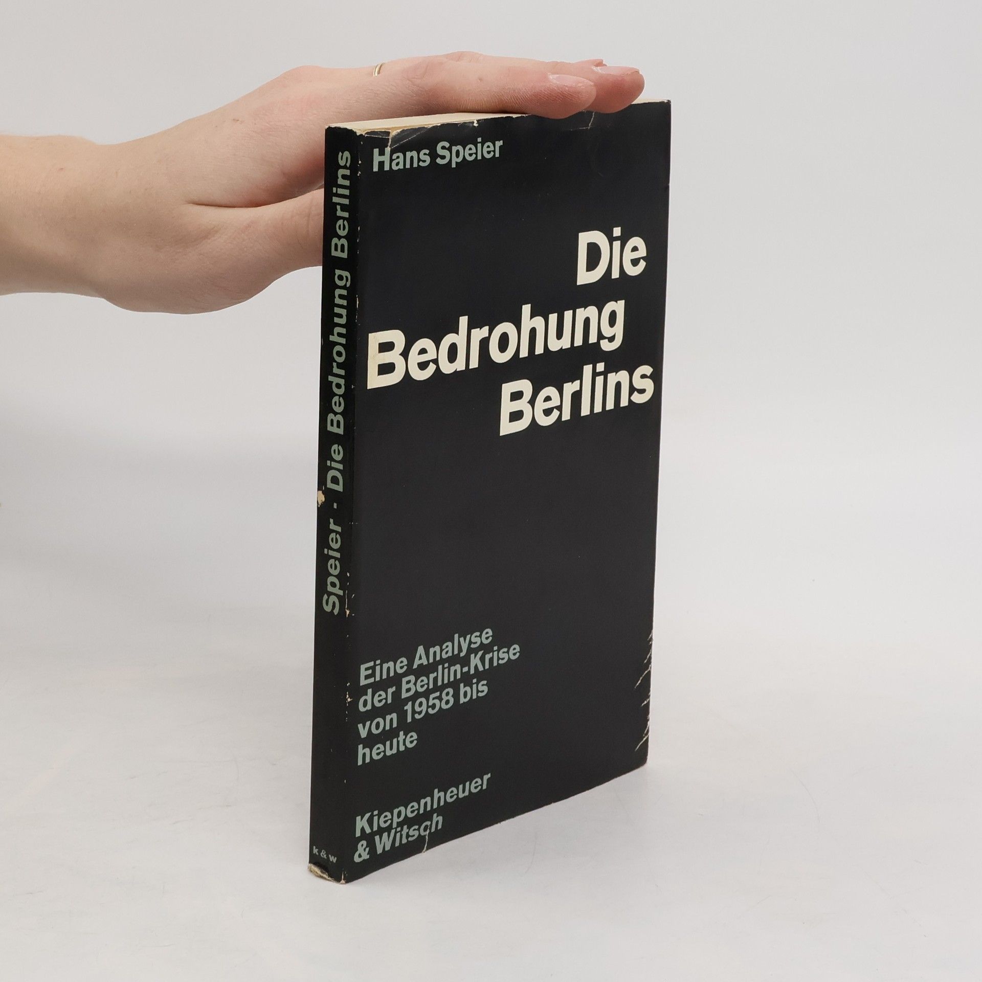 Hans Speier Die Bedrohung Berlins