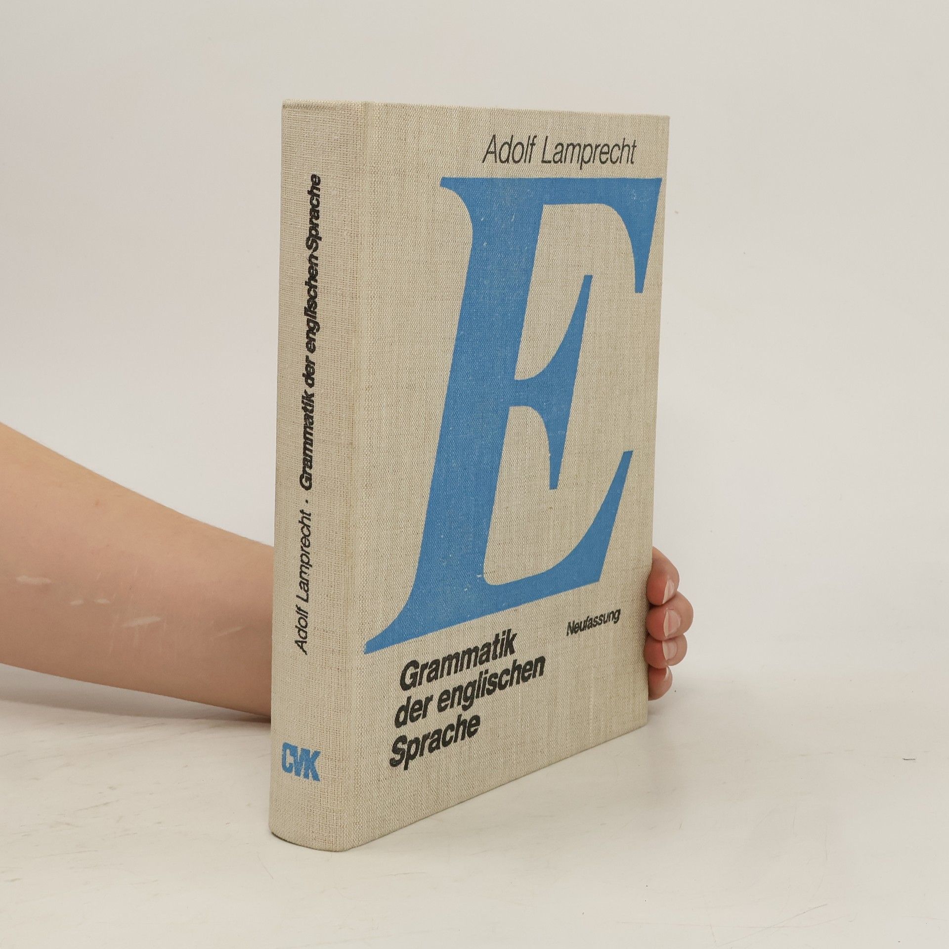 Adolf Lamprecht Grammatik der englischen Sprache