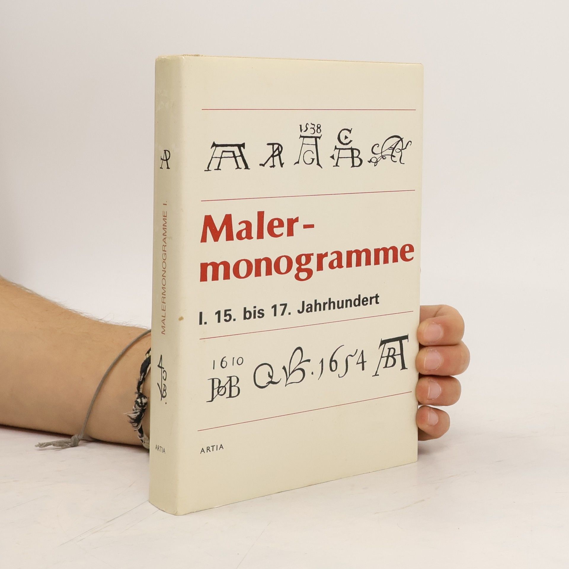 kolektiv Malermonogramme. I. 15. bis 17. Jahrhundert