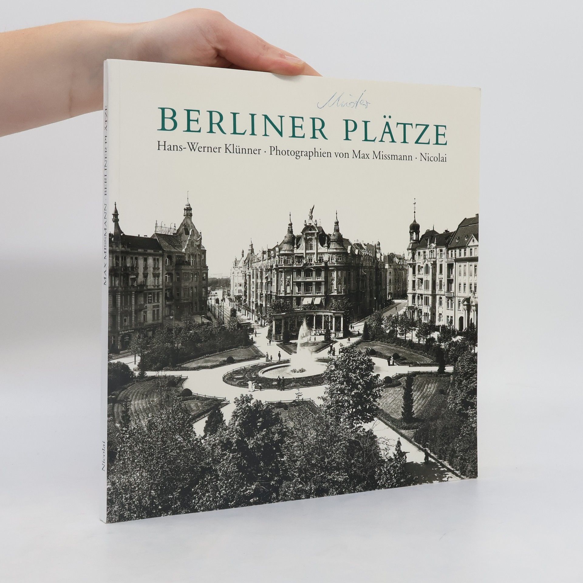 Max Missmann Berliner Plätze