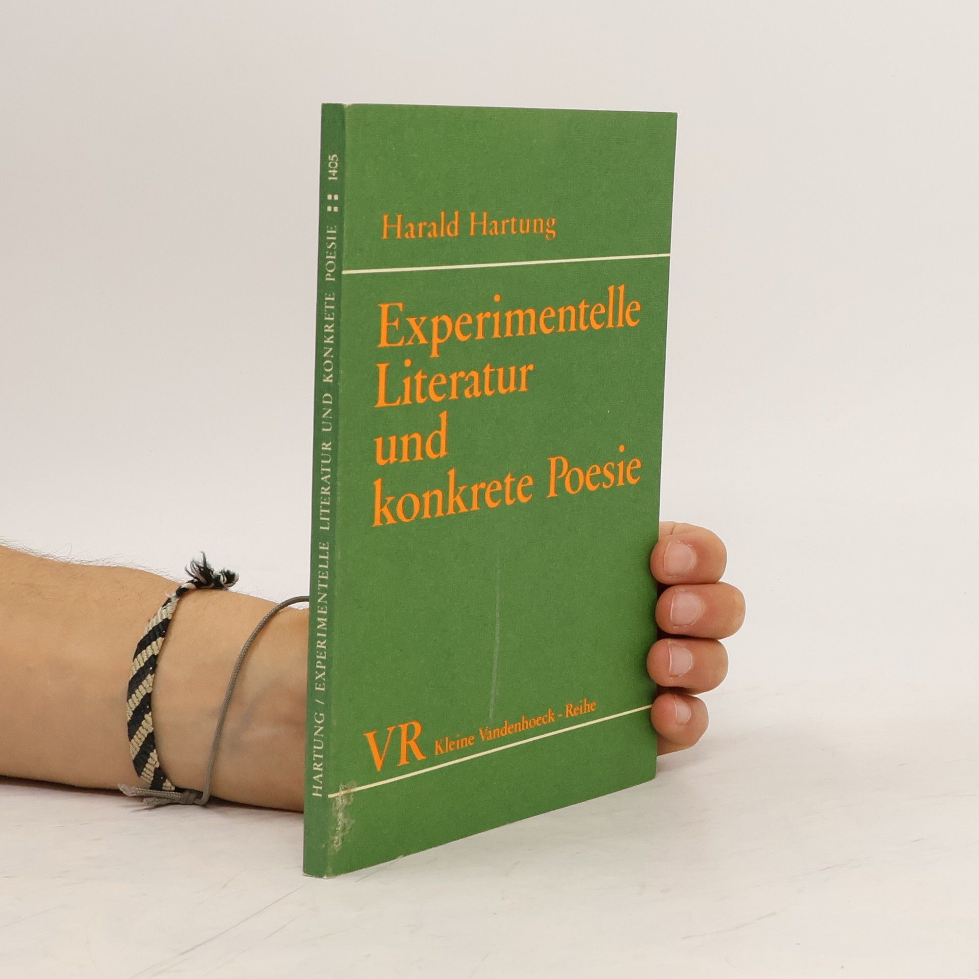 Harald Hartung Experimentelle Literatur und konkrete Poesie