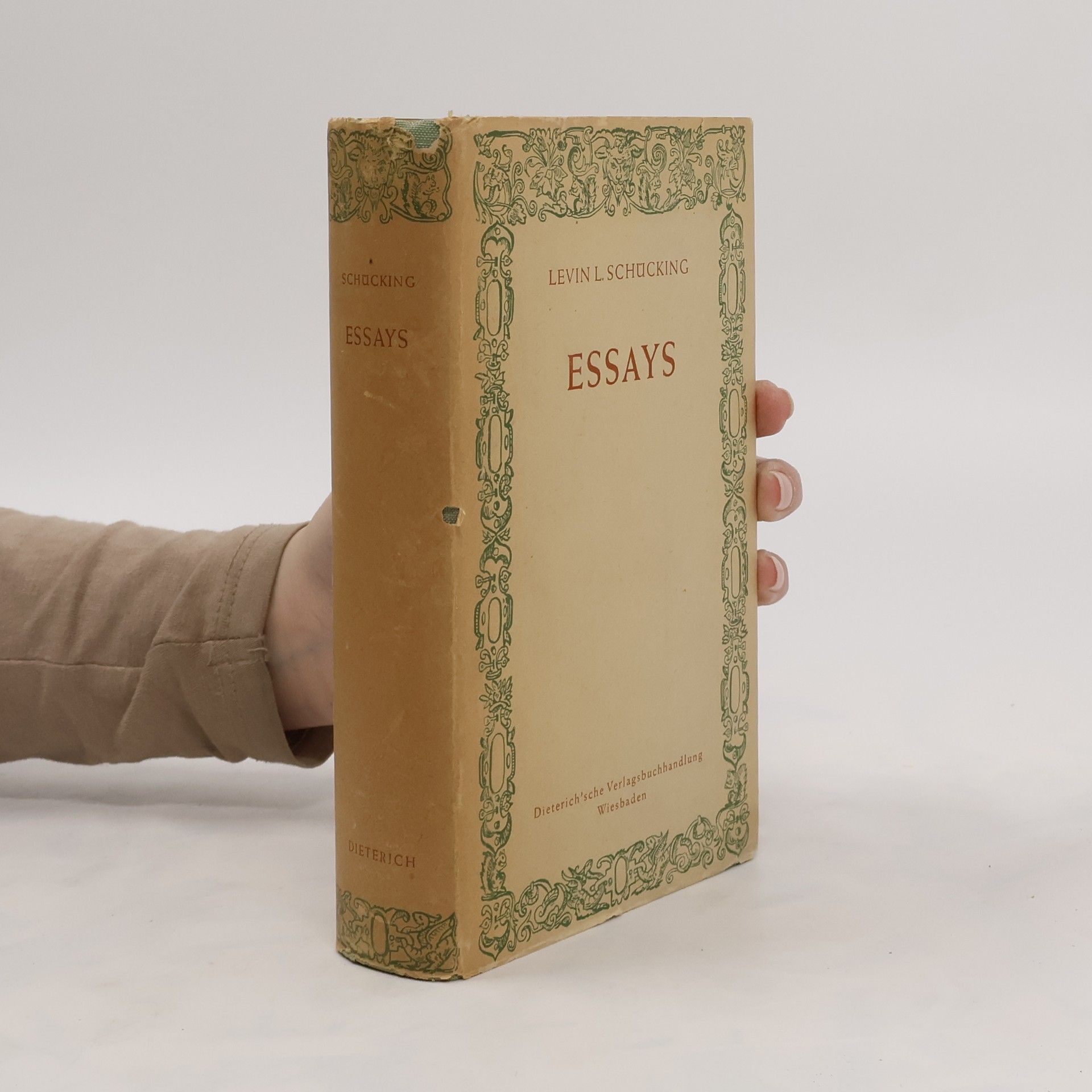 Levin L. Schücking Essays über Shakespeare, Pepys Rossetti, Shaw und Anderes